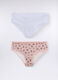Pack 2 slip in jersey di cotone stretch donna_0