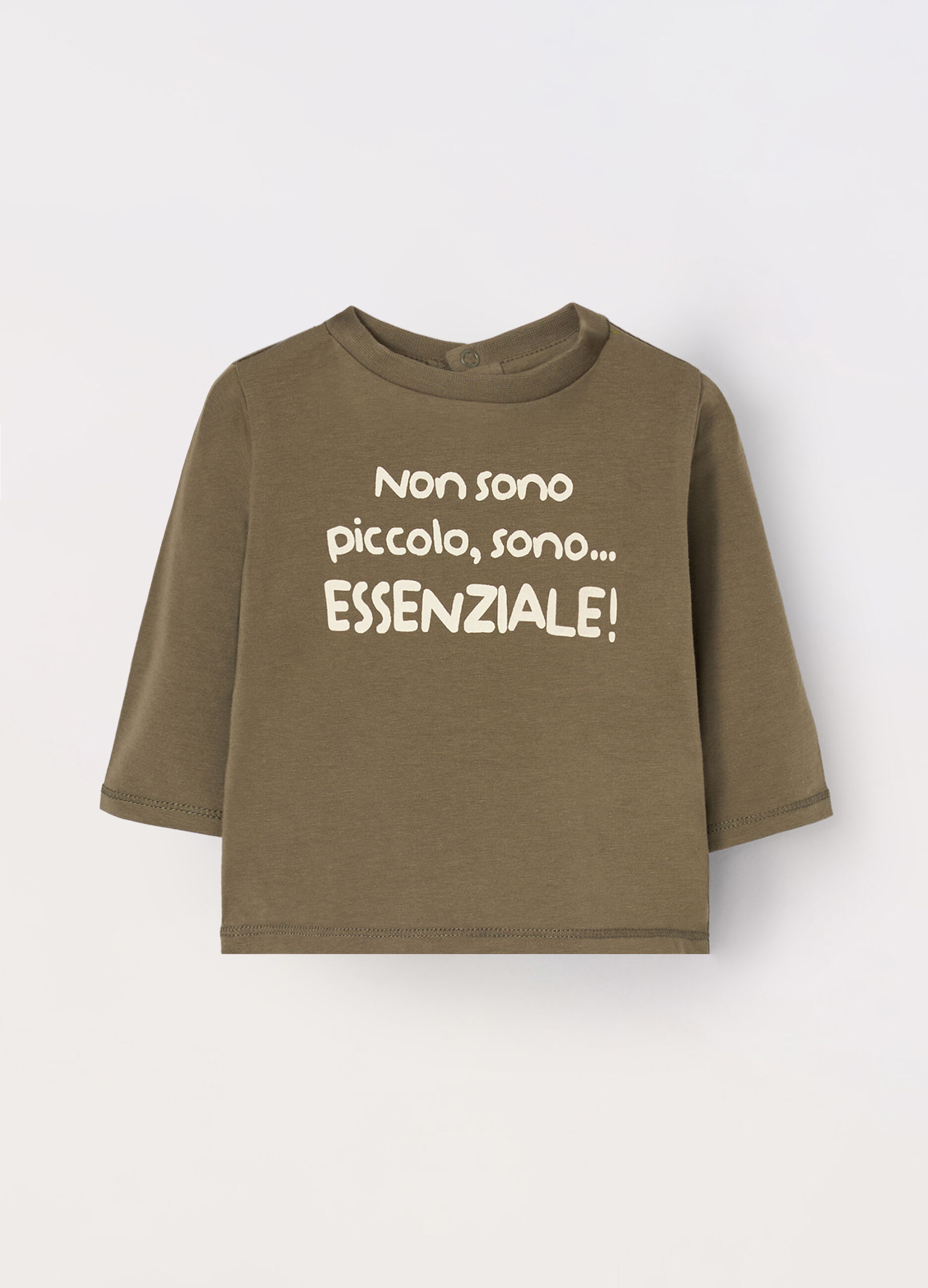 T-shirt in cotone stretch neonato_0