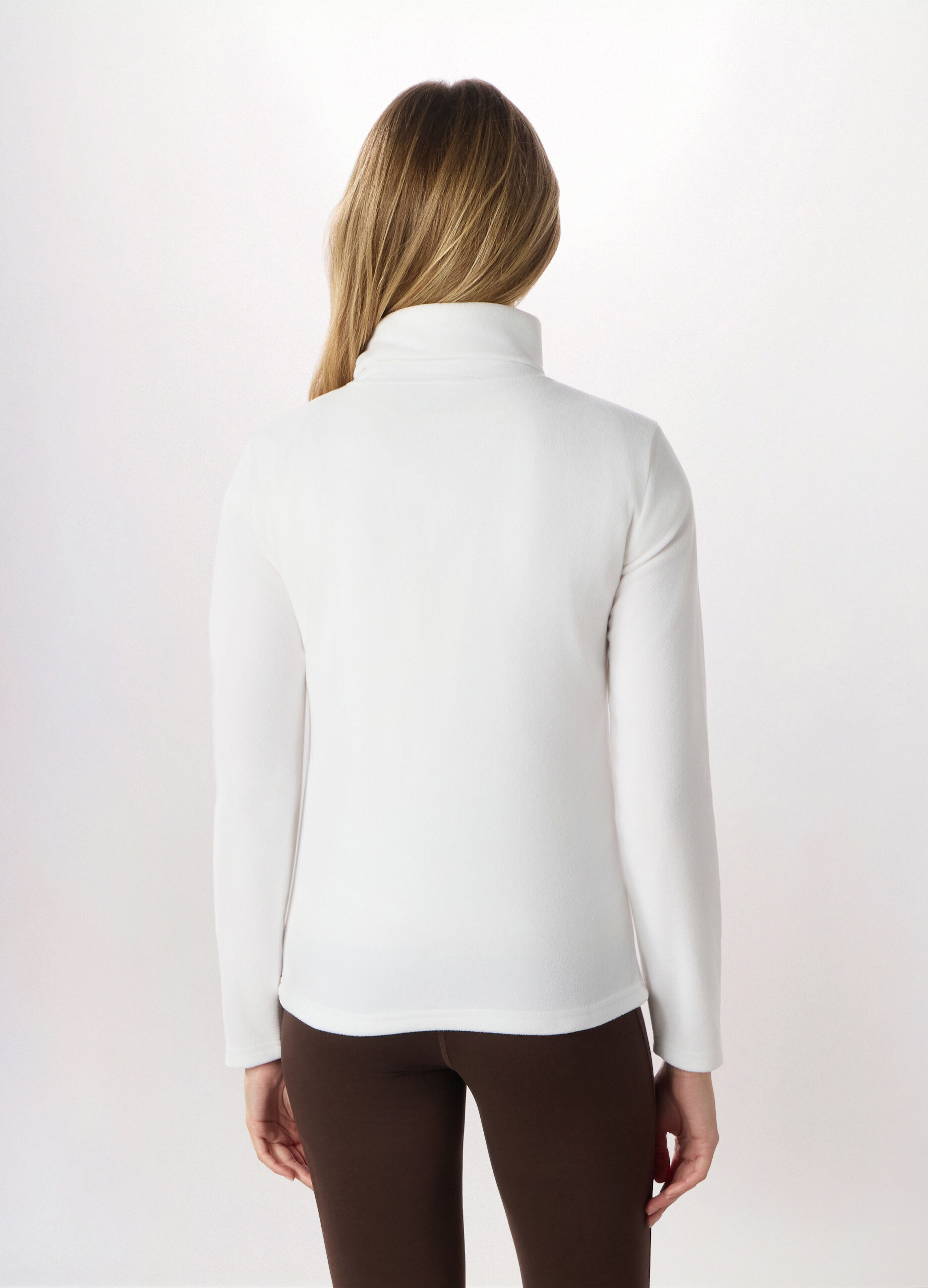 Lupetto in pile donna_1