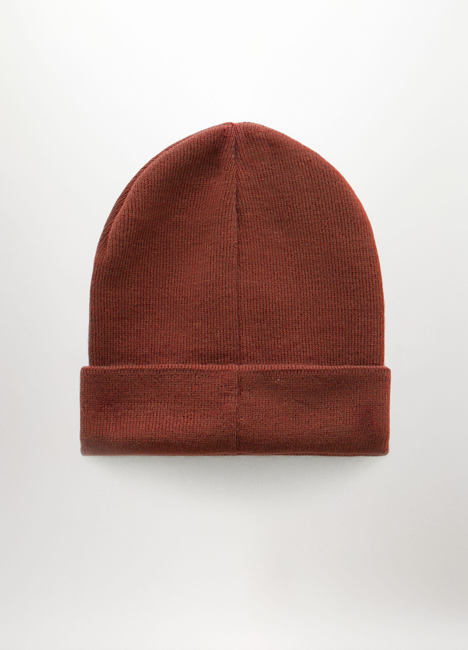Berretto in maglia con risvolto uomo_1