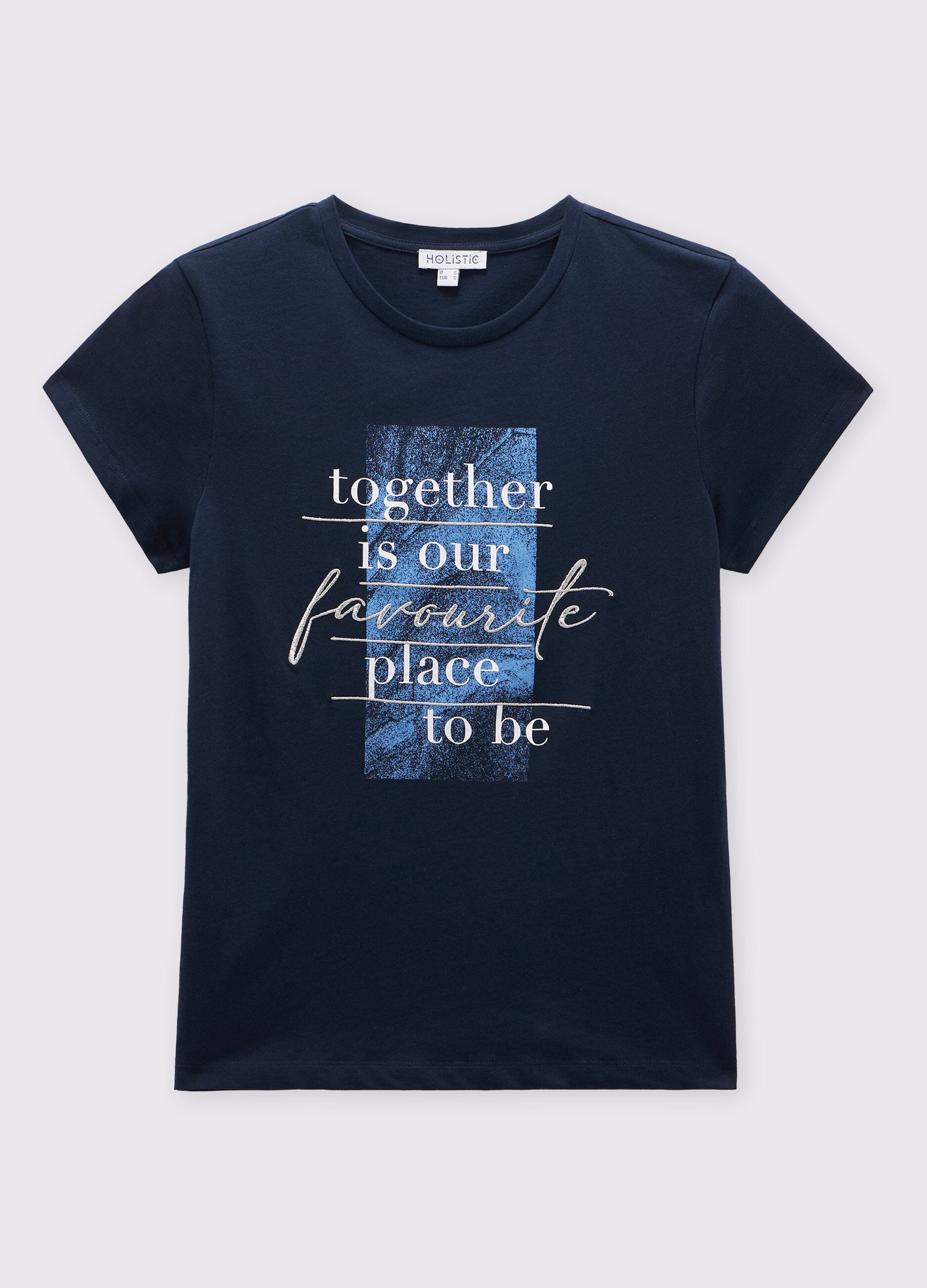 T-shirt Holistic in puro cotone donna_0
