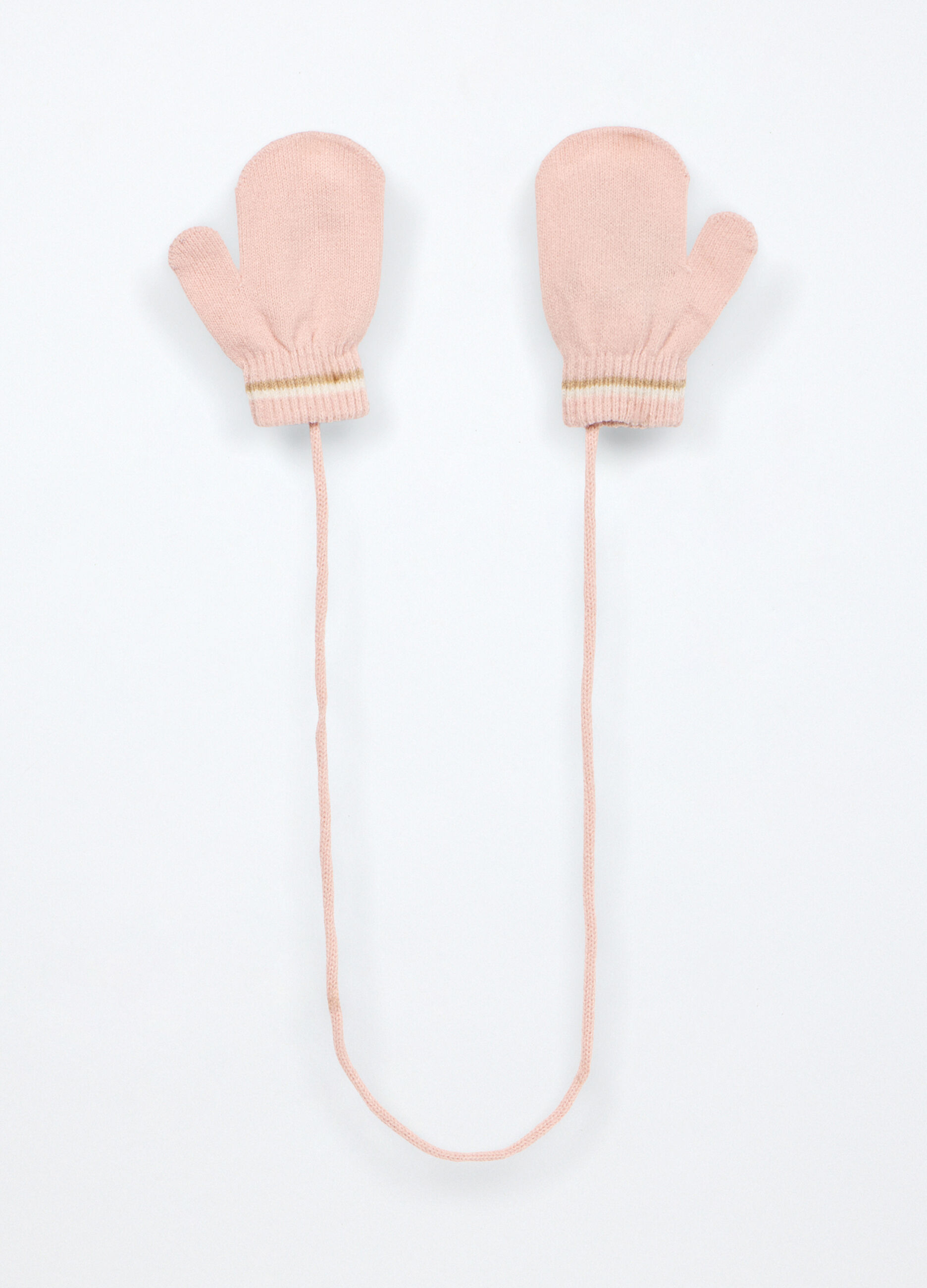 Manopole tricot con stampa neonata_1