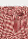 Shorts in puro cotone seersucker neonata_2