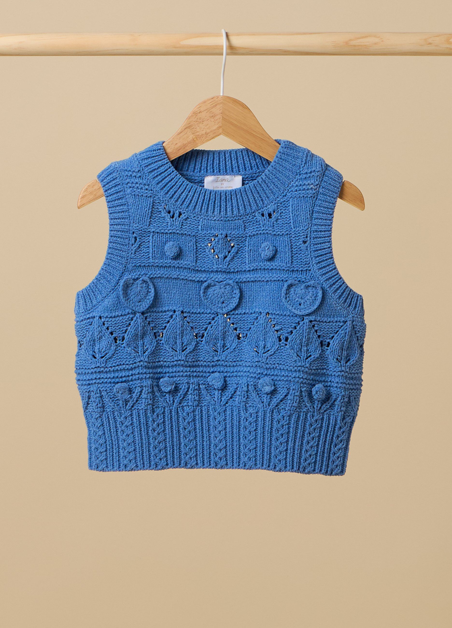 Gilet tricot IANA bambina_0