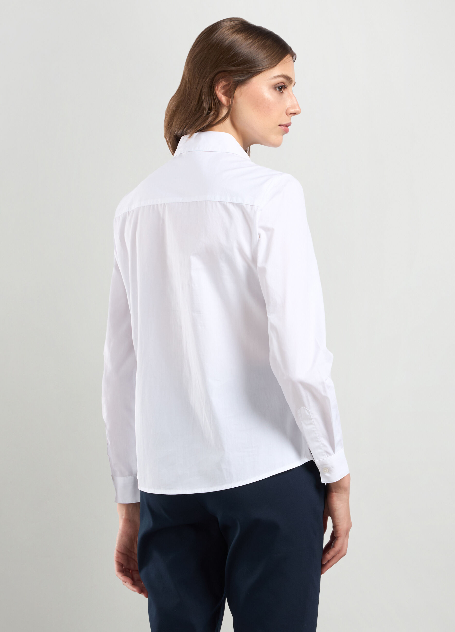 Camicia in puro cotone donna_1