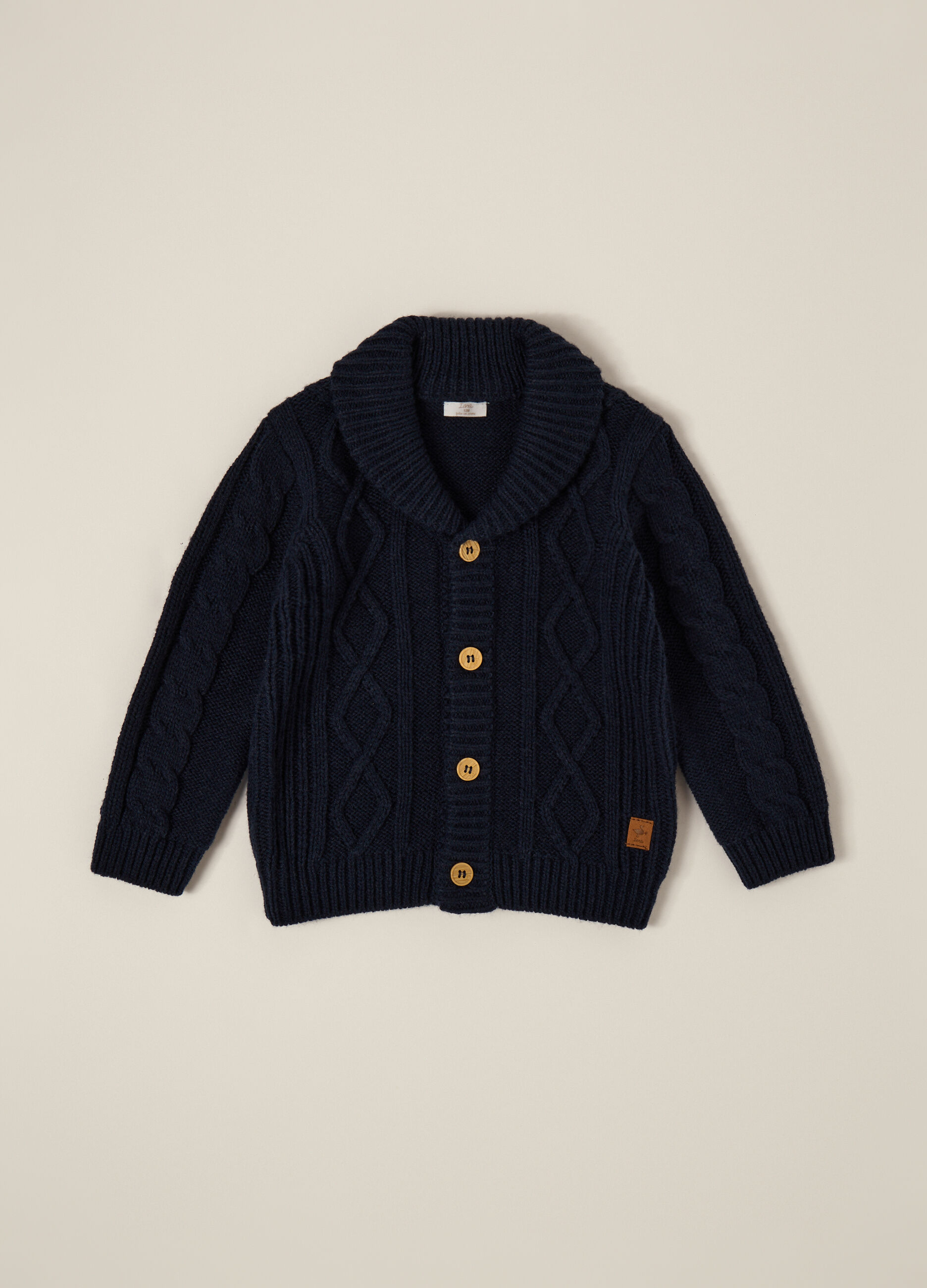 Cardigan tricot misto cotone IANA neonato_0