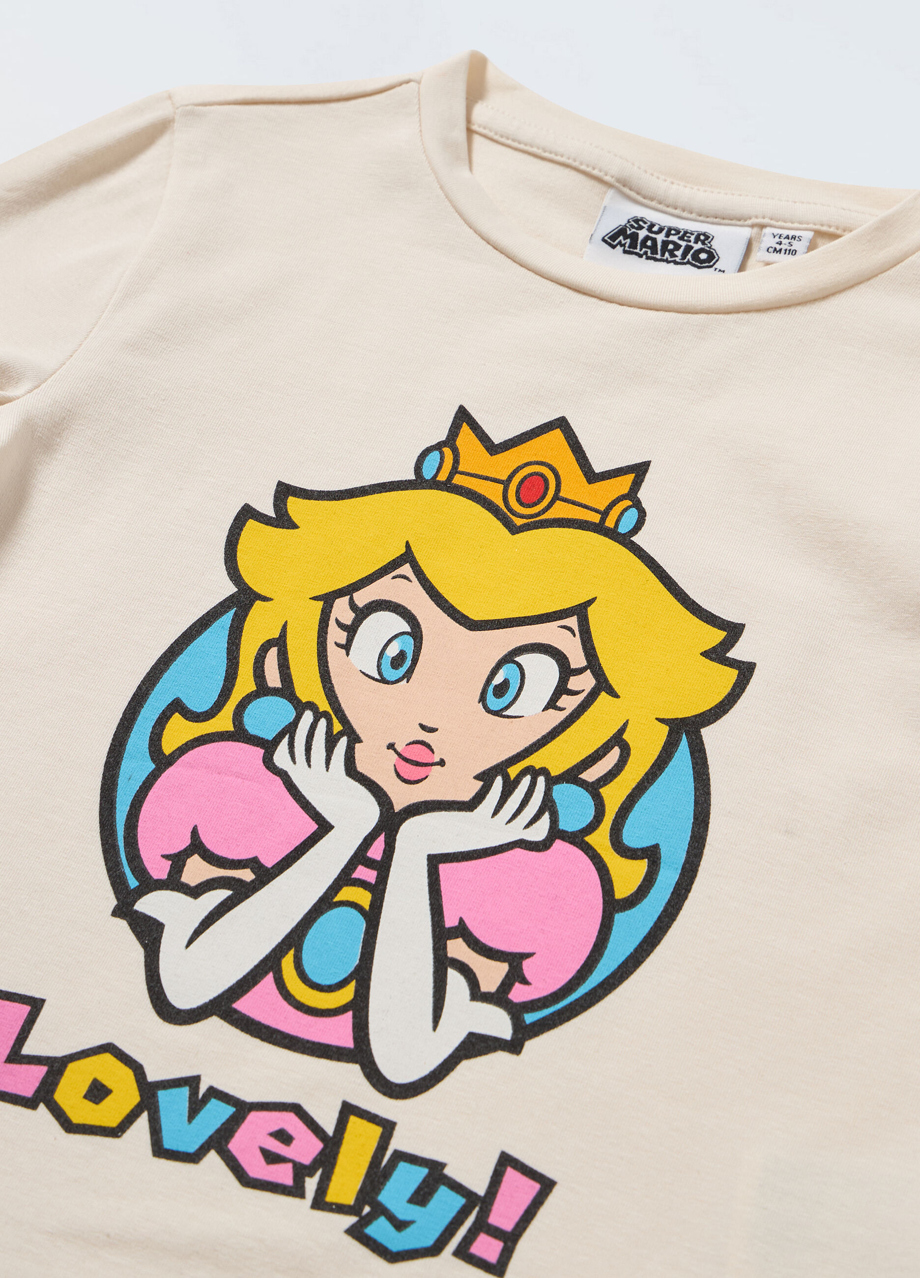 T-shirt a maniche lunghe in jersey stretch bambina_1