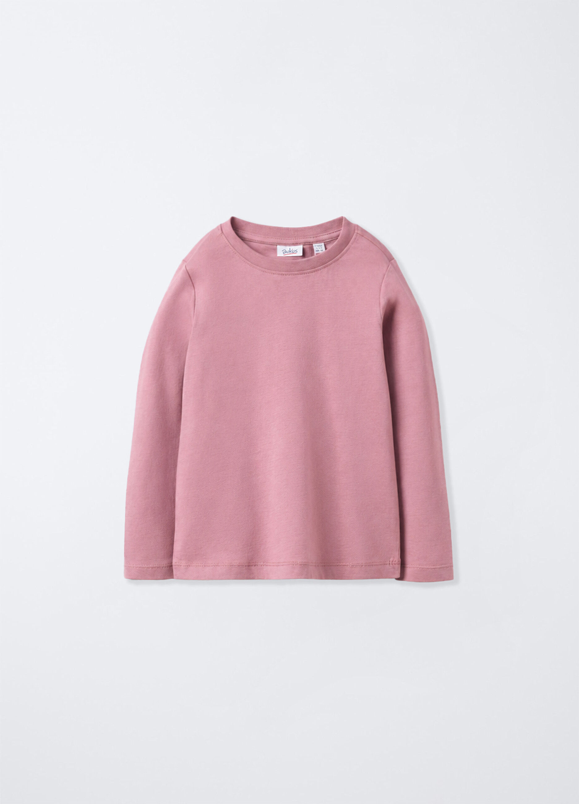 T-shirt in jersey di puro cotone bambina_0