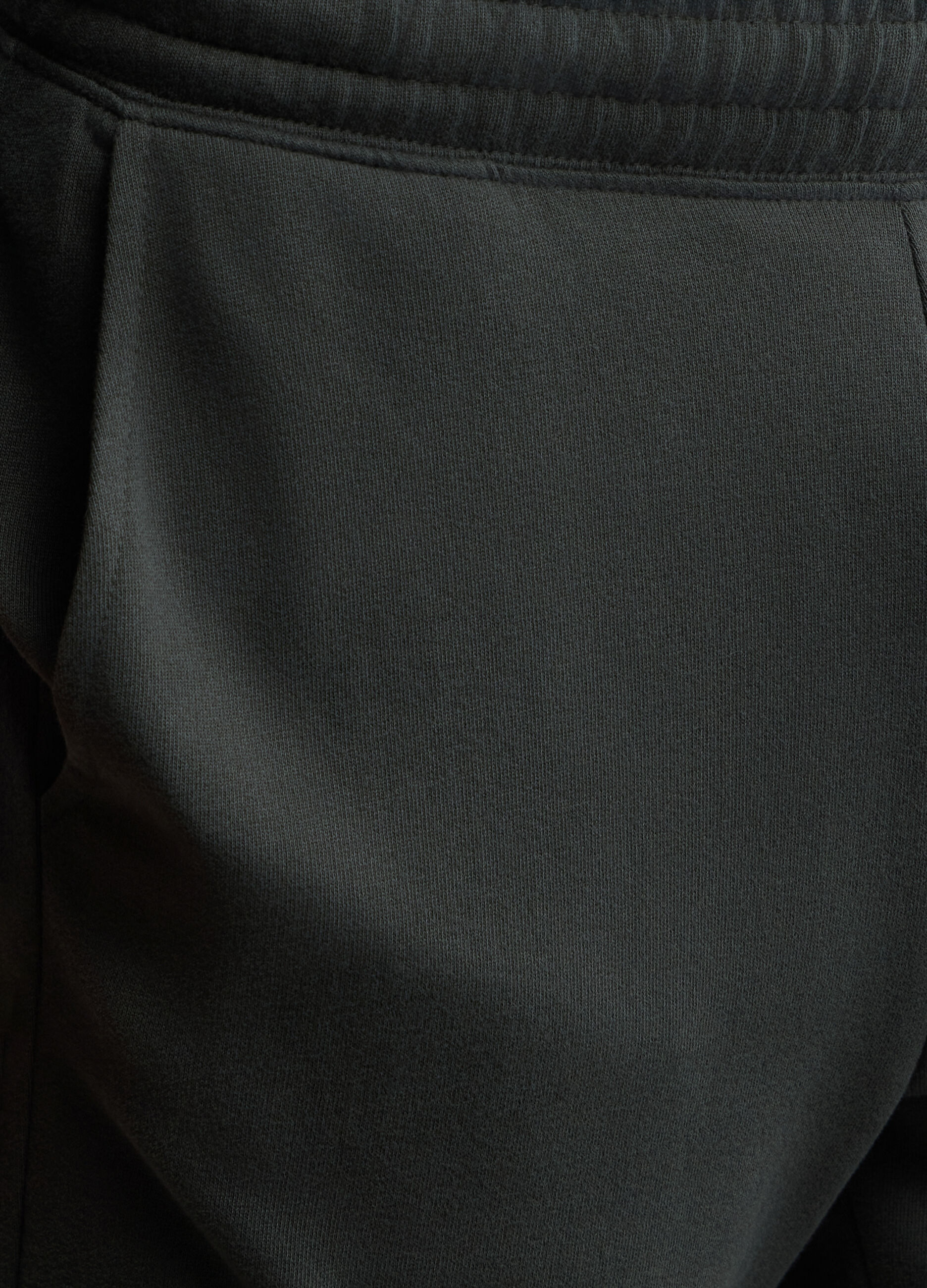 Jogger slim fit in felpa di cotone uomo