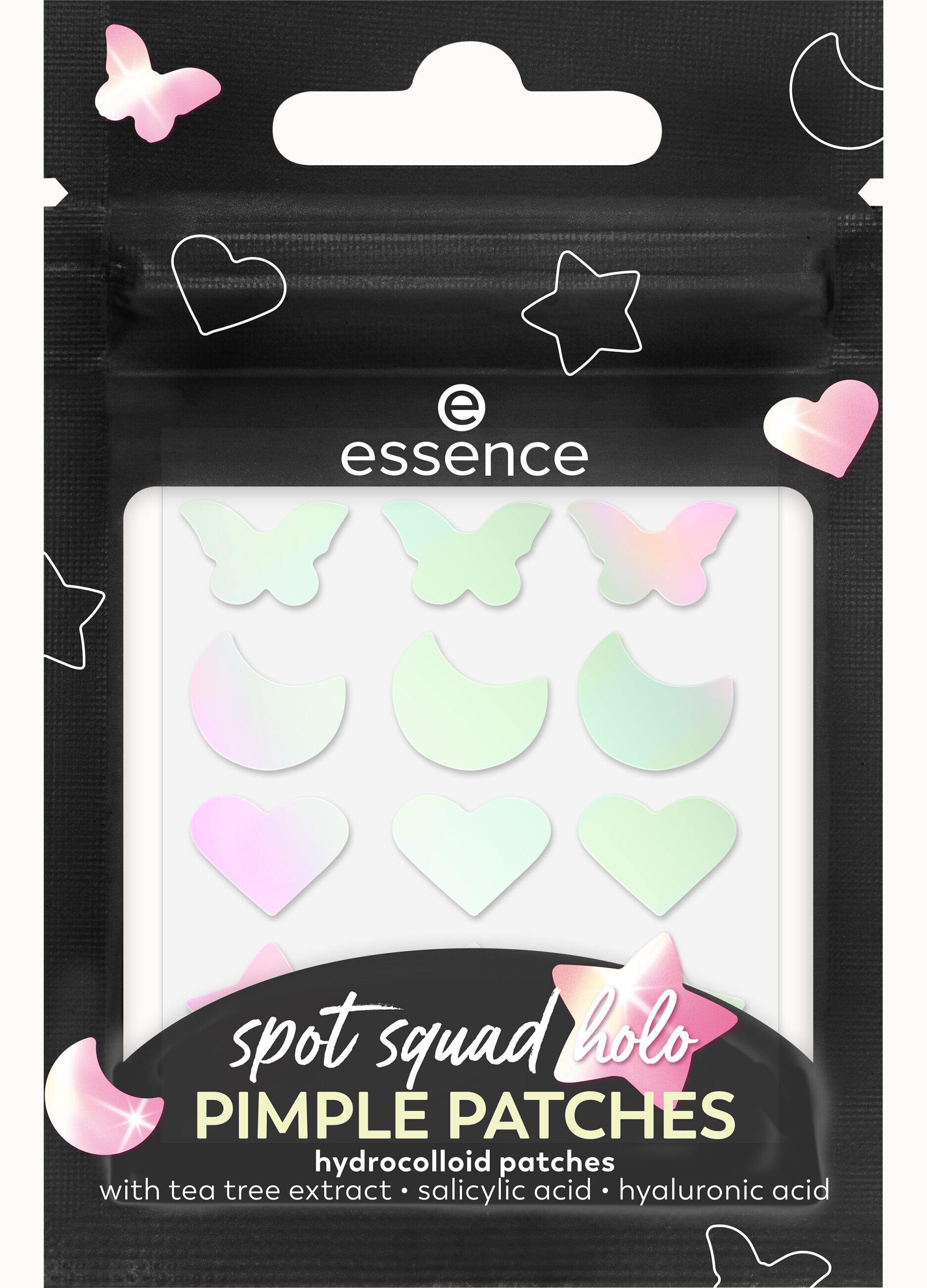 Essence SPOT SQUAD HOLO PIMPLE PATCHES cerotti imperfezioni viso 10_0