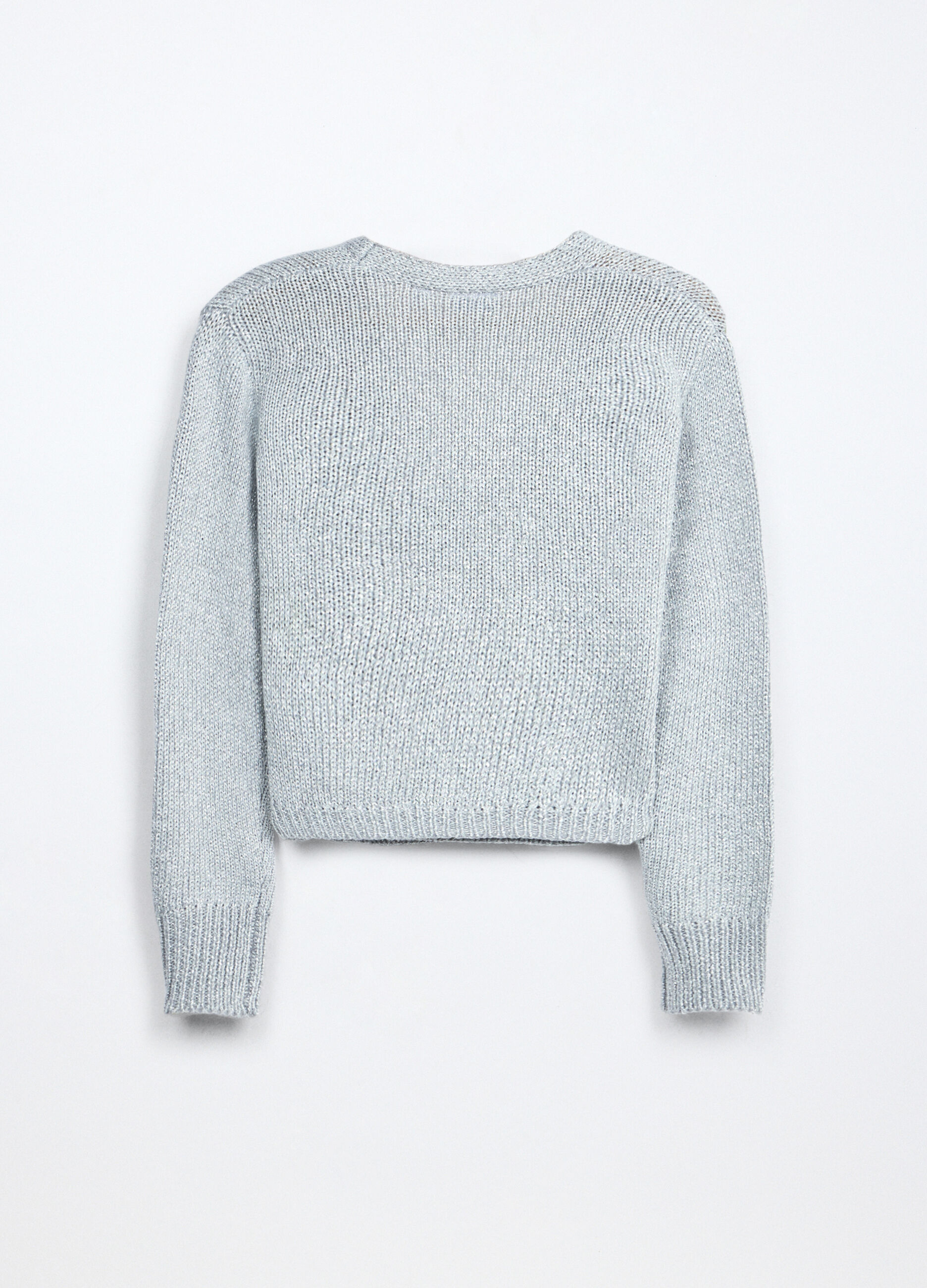 Cardigan tricot bambina_1