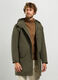 Parka imbottito con cappuccio uomo_0