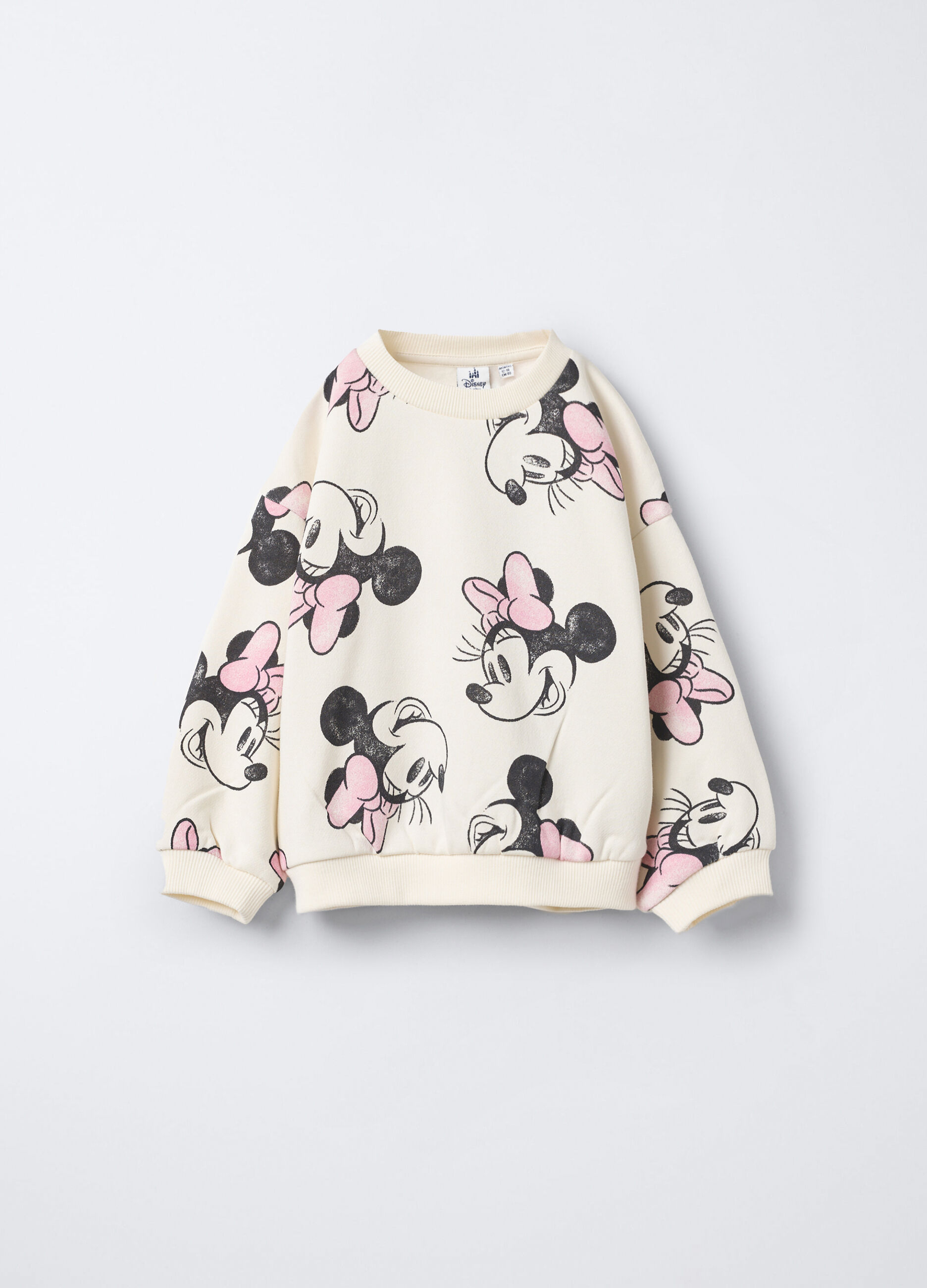 Felpa Disney in misto cotone garzato bimba_0