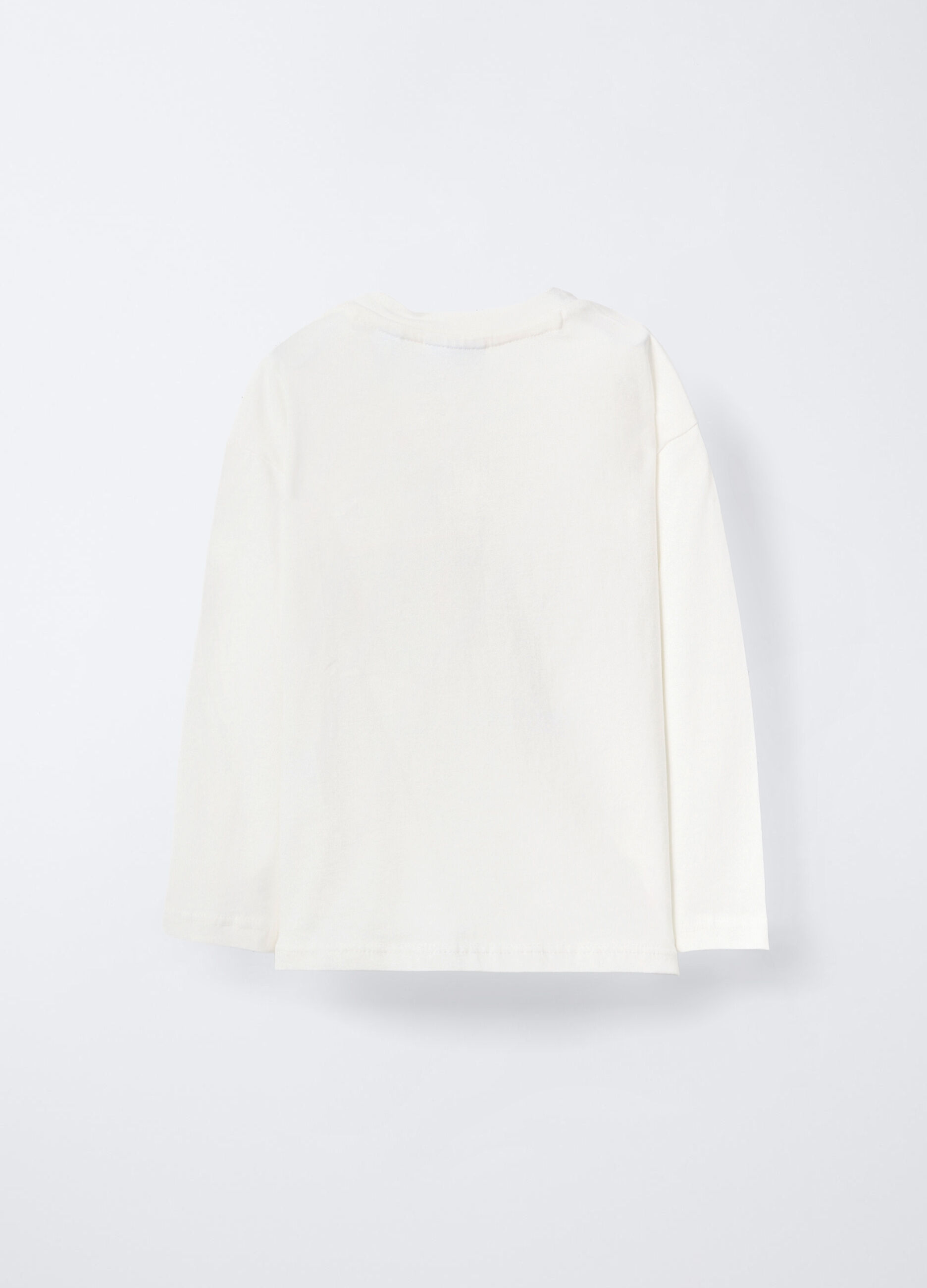 T-shirt in jersey di puro cotone bimbo_1