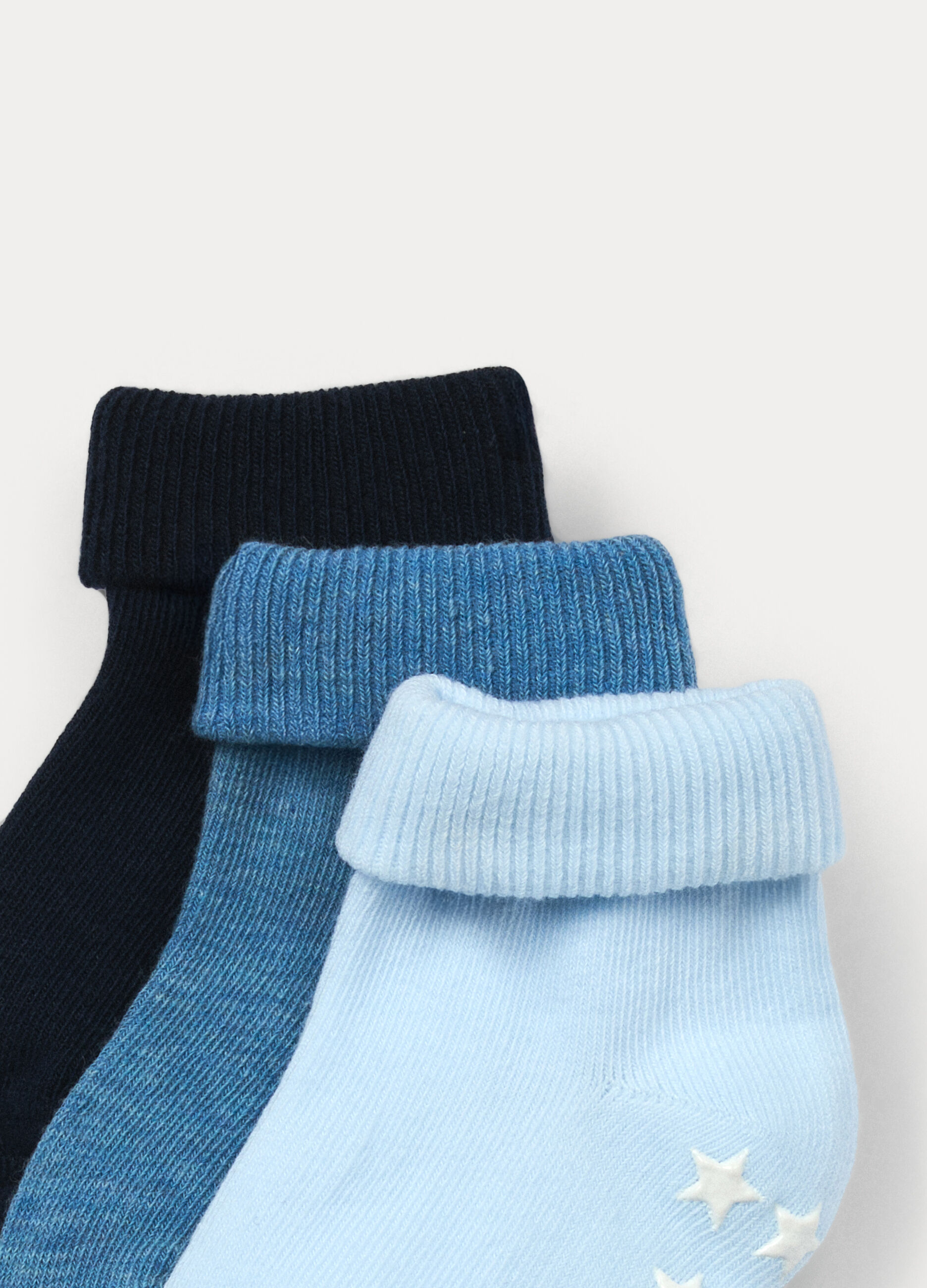 Pack 3 calze antiscivolo misto cotone stretch_2