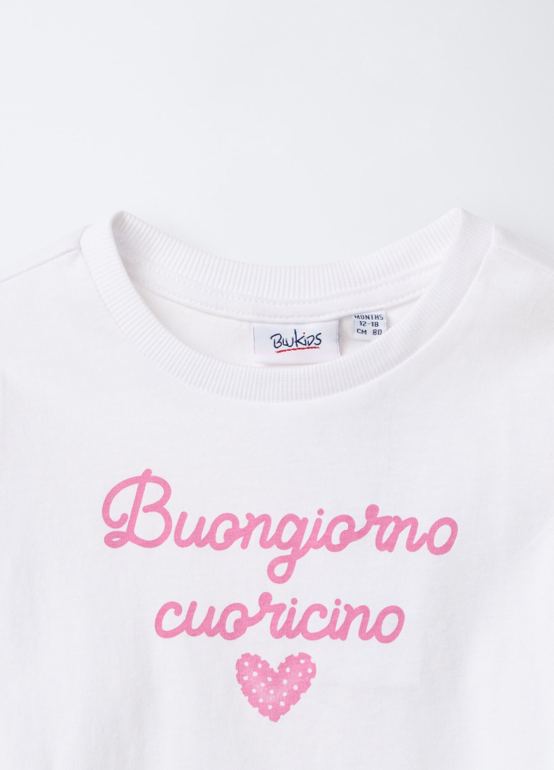 T-shirt Fit Slim in jersey di puro cotone bimba_2