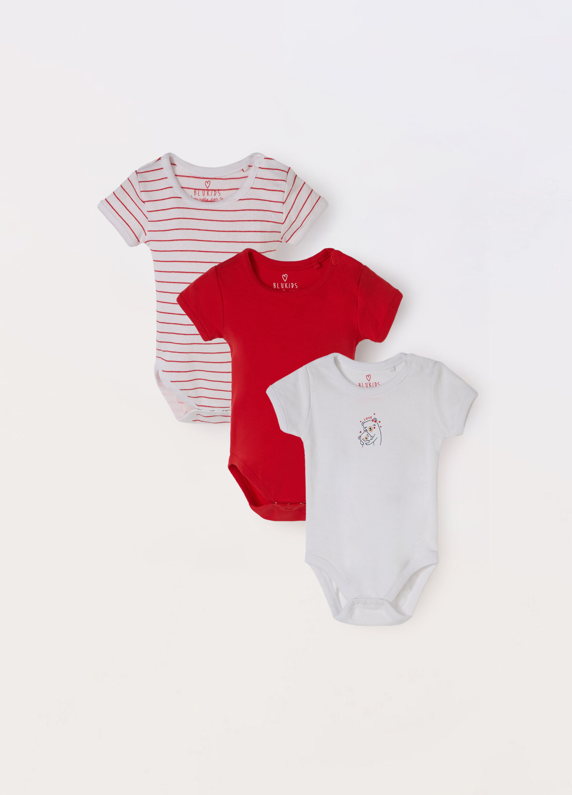 Pack 3 body in puro cotone neonato_0