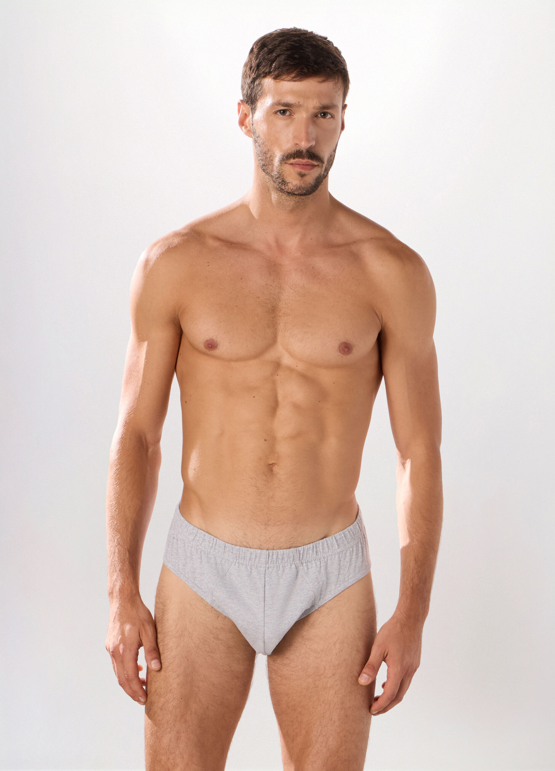 Slip in jersey di puro cotone uomo_0