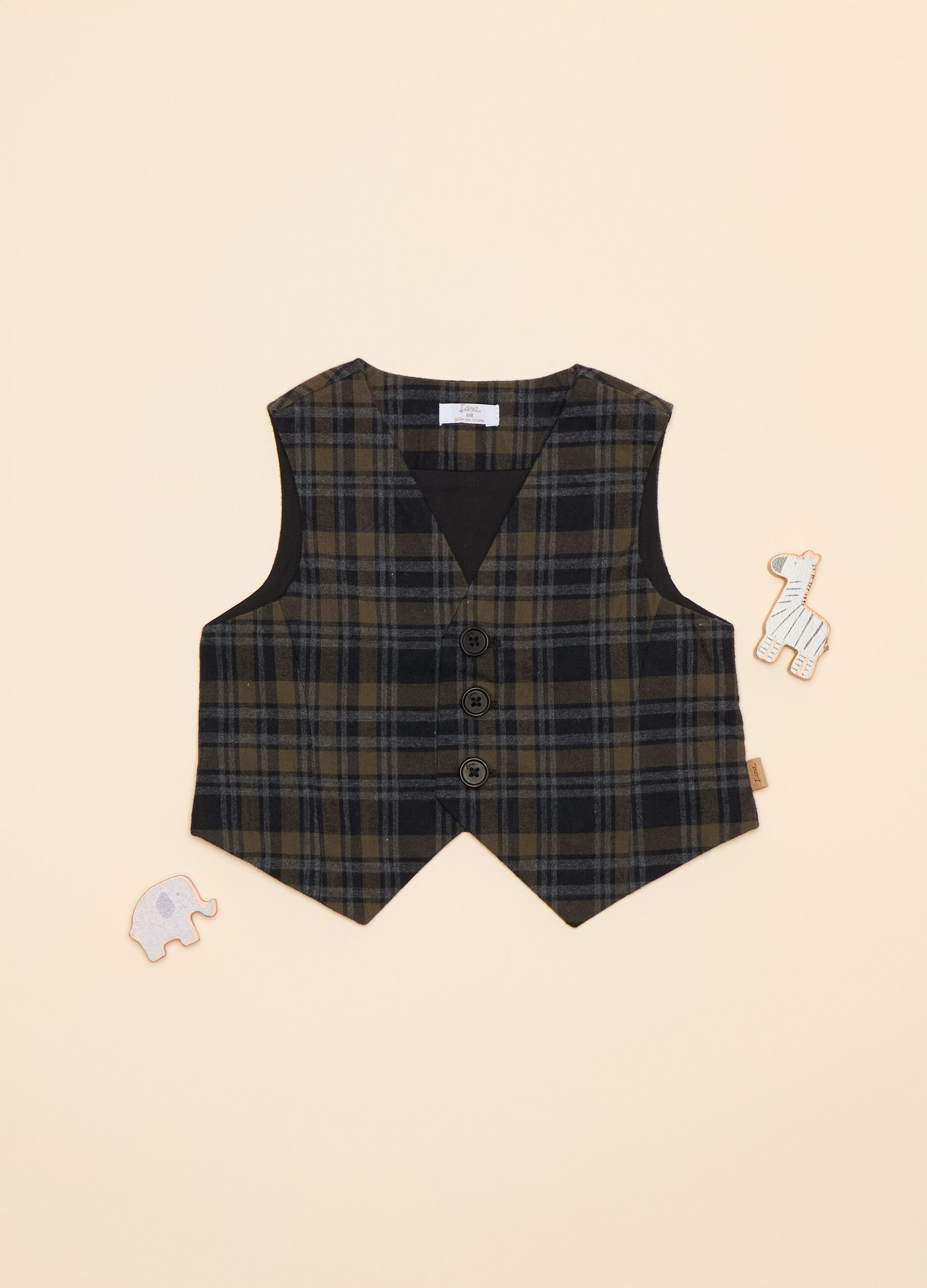 Gilet in misto cotone_0