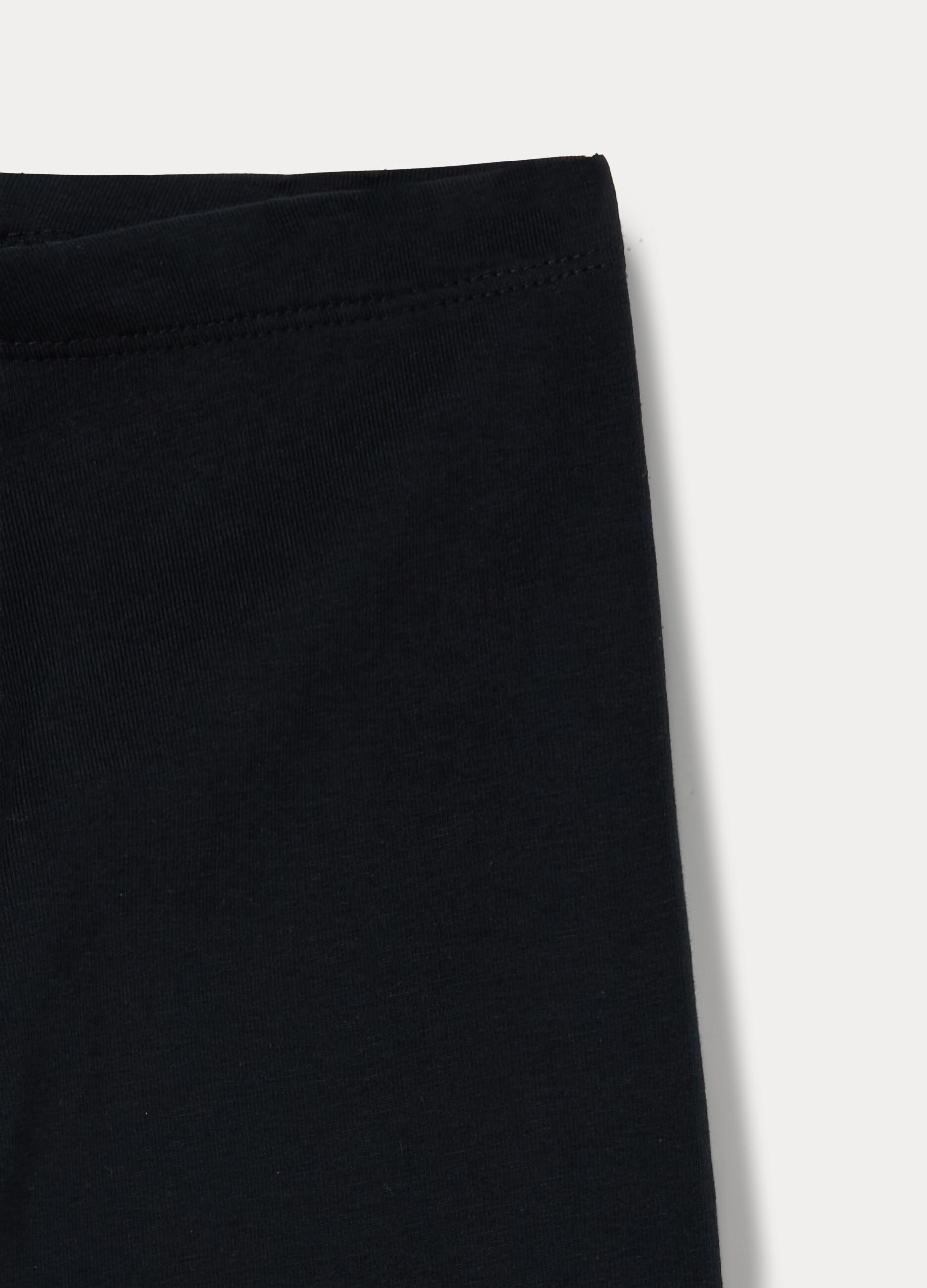 Leggings in jersey di cotone stretch bambina_2