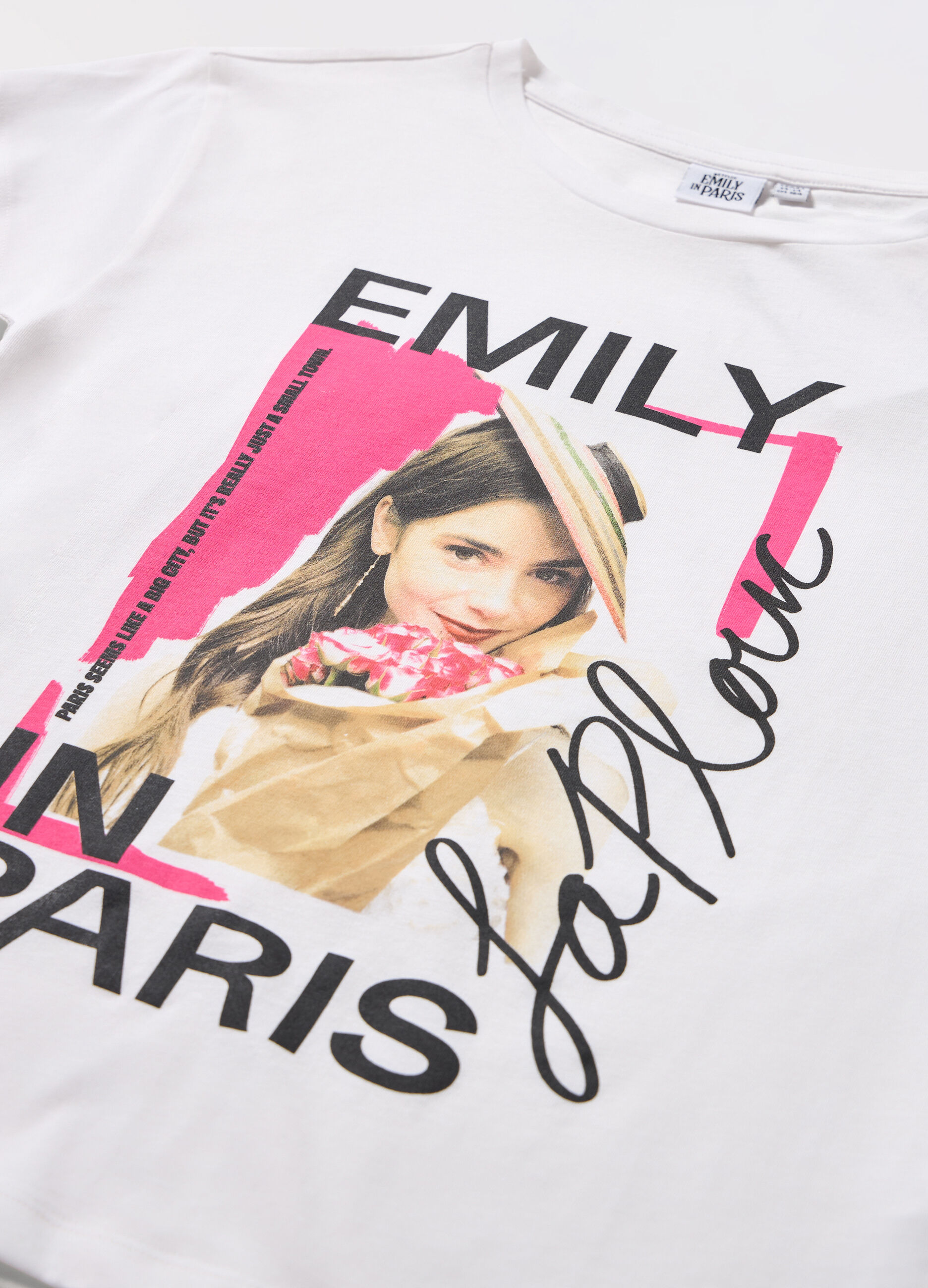 T-shirt in jersey di puro cotone ragazza_1