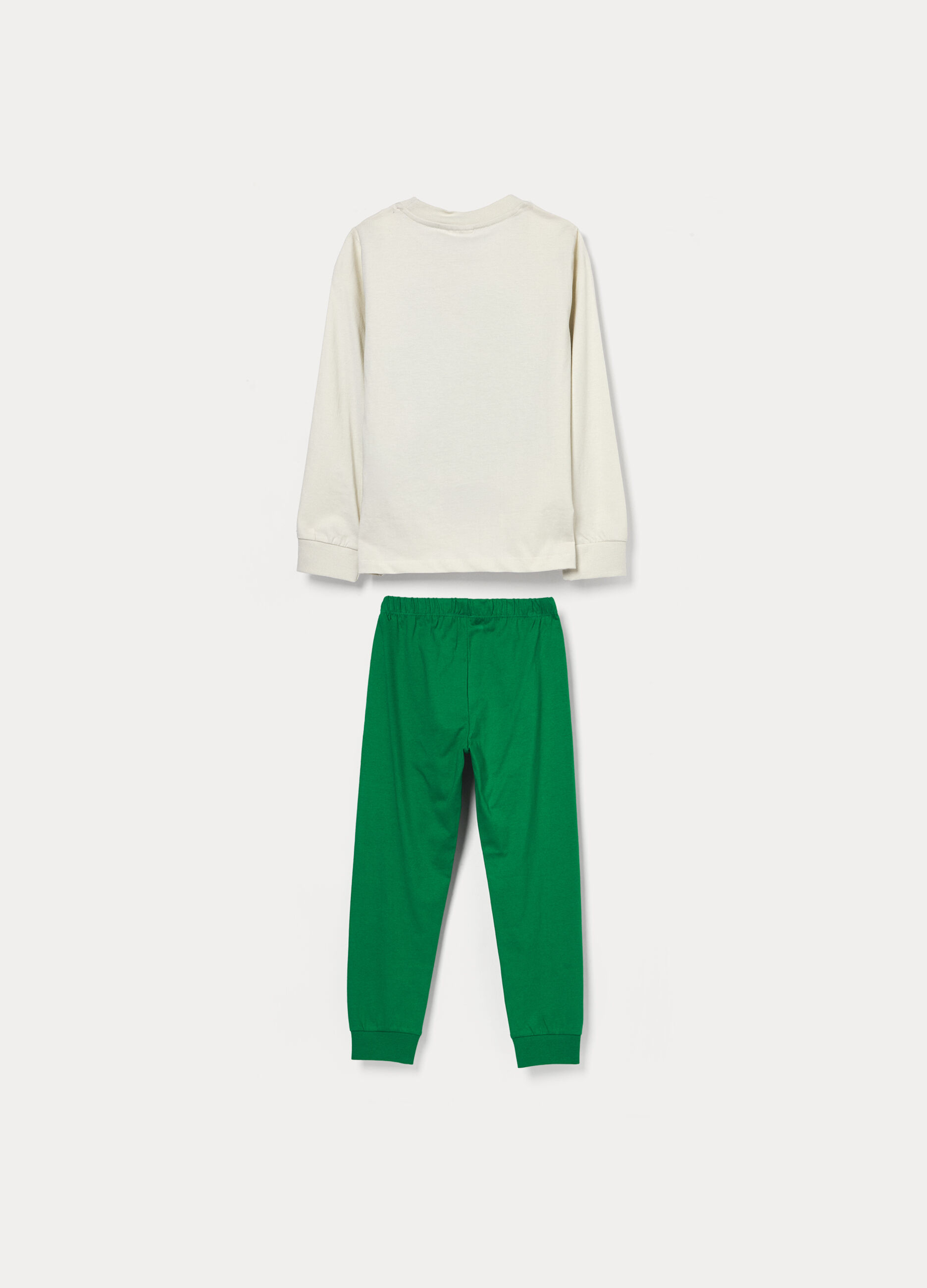 Set pigiama lungo Minecraft in jersey di puro cotone bambino_1