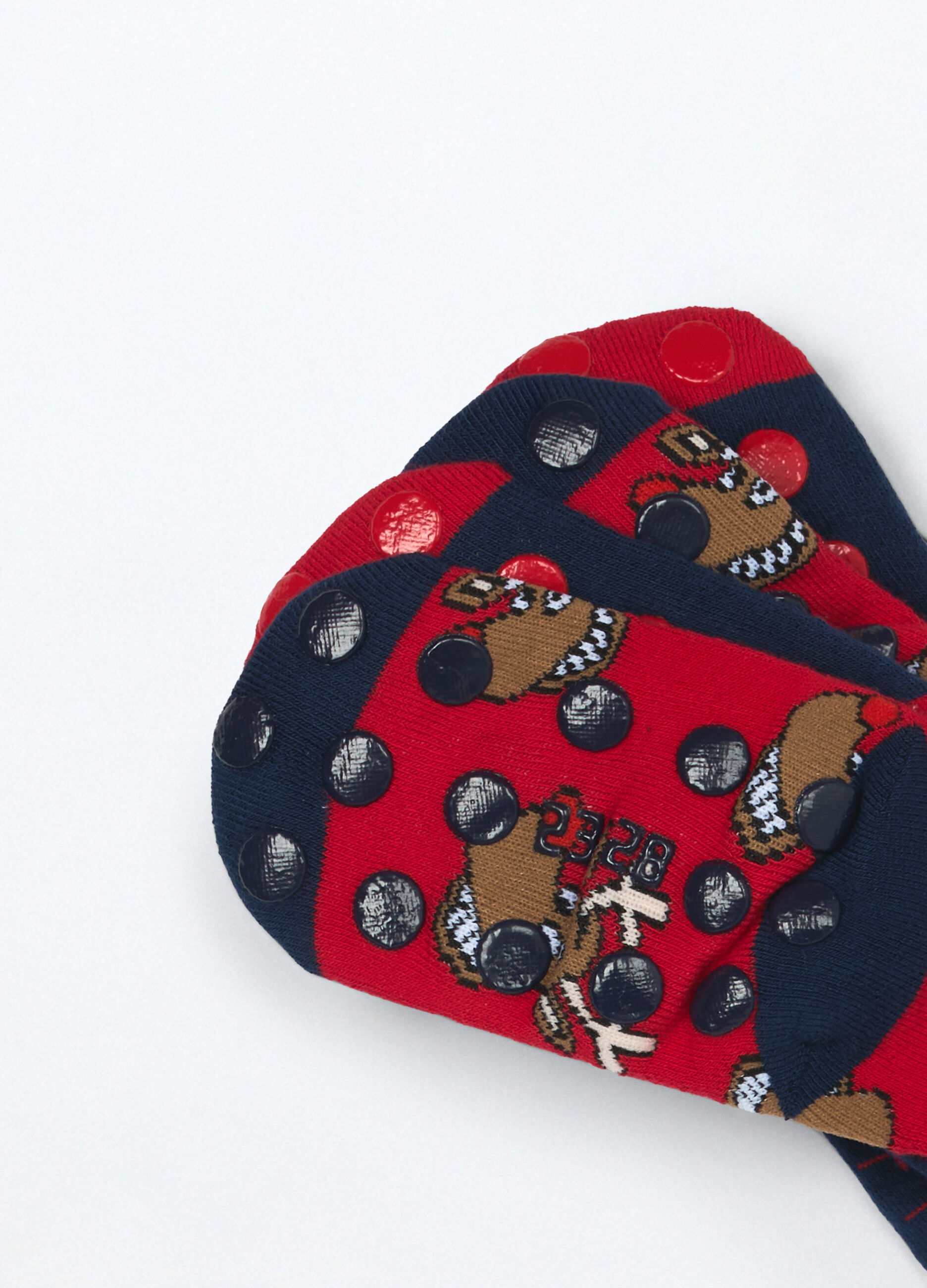 Pack 2 calze antiscivolo in spugna bambino_2