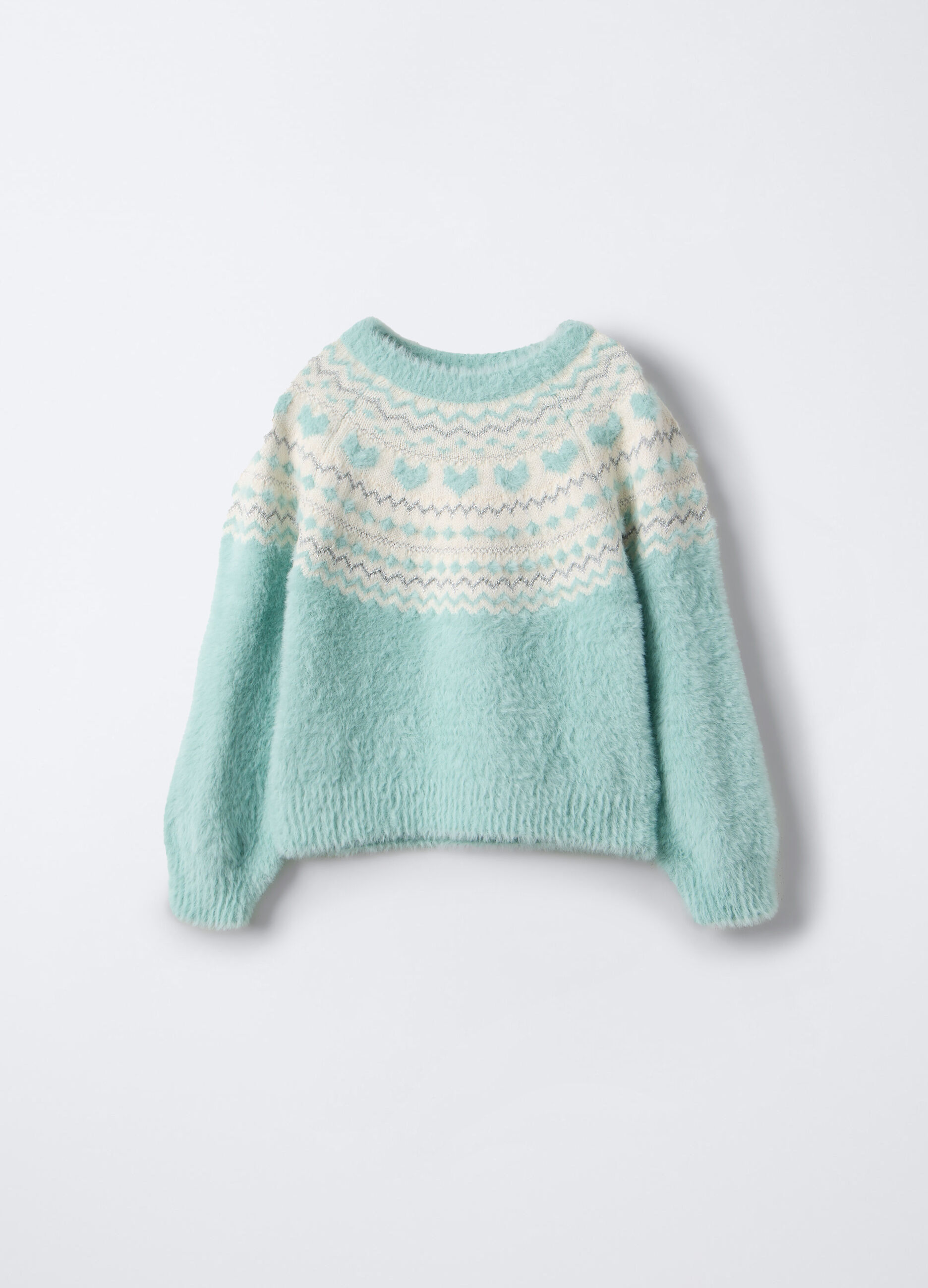 Pullover girocollo bambina_0