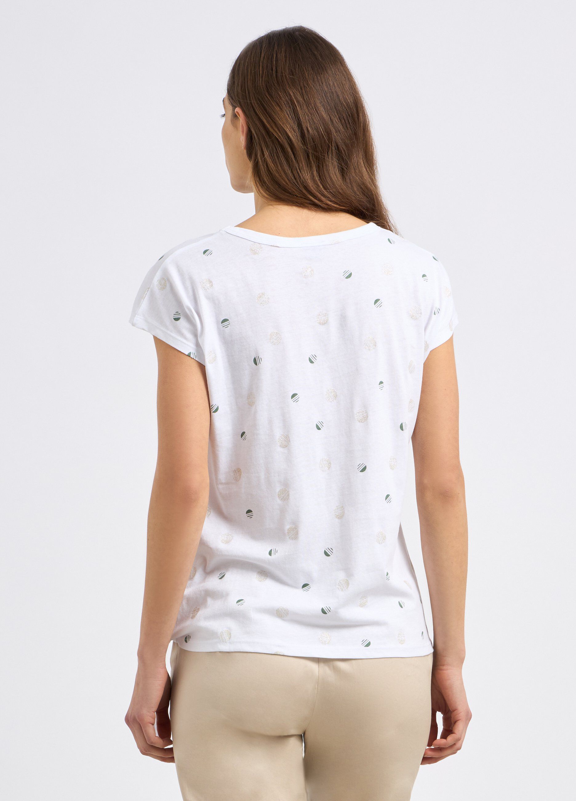 T-shirt in puro cotone donna_1