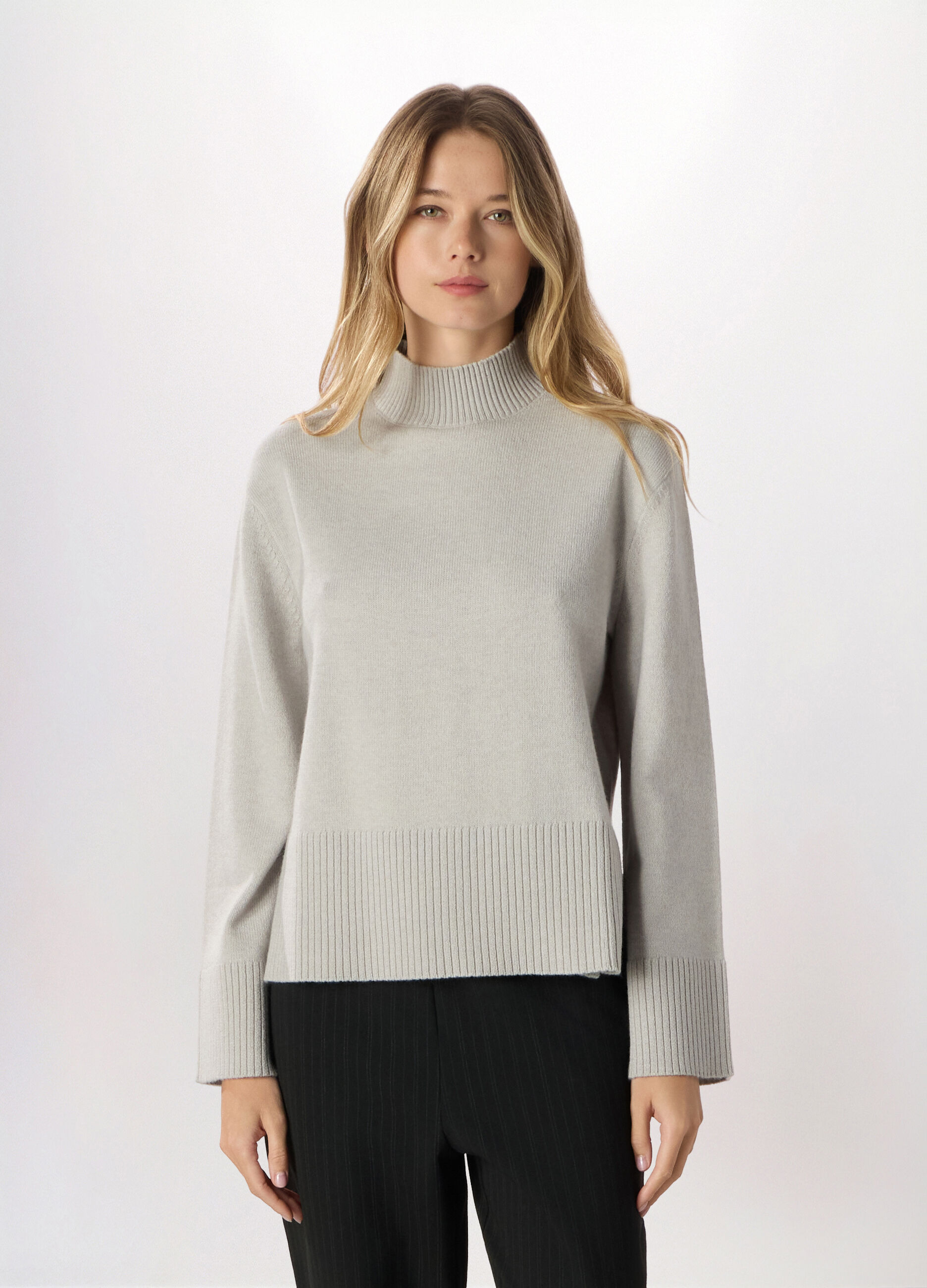 Pullover misto lana donna_0
