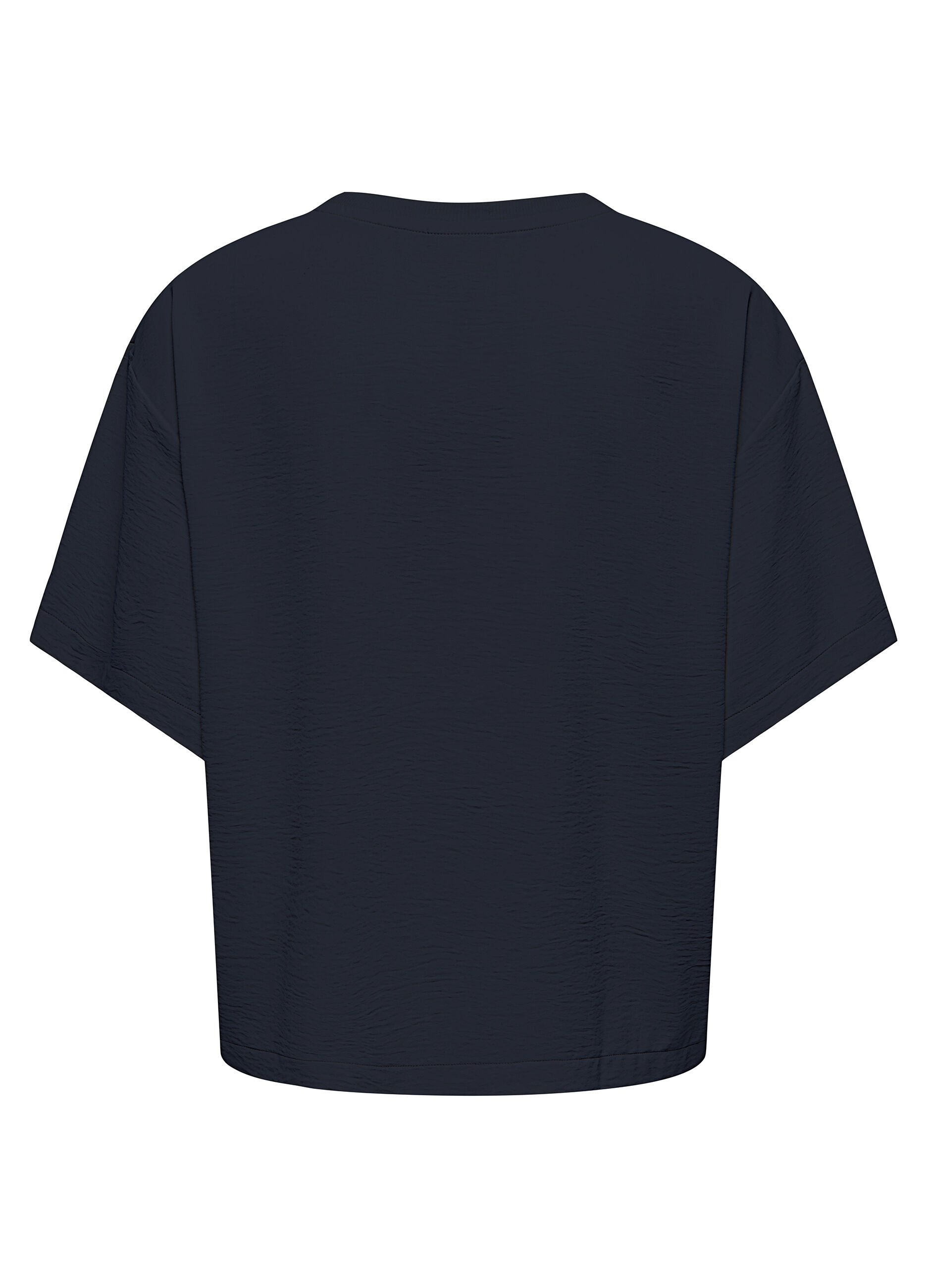 T-shirt regular fit con maniche a 3/4_1