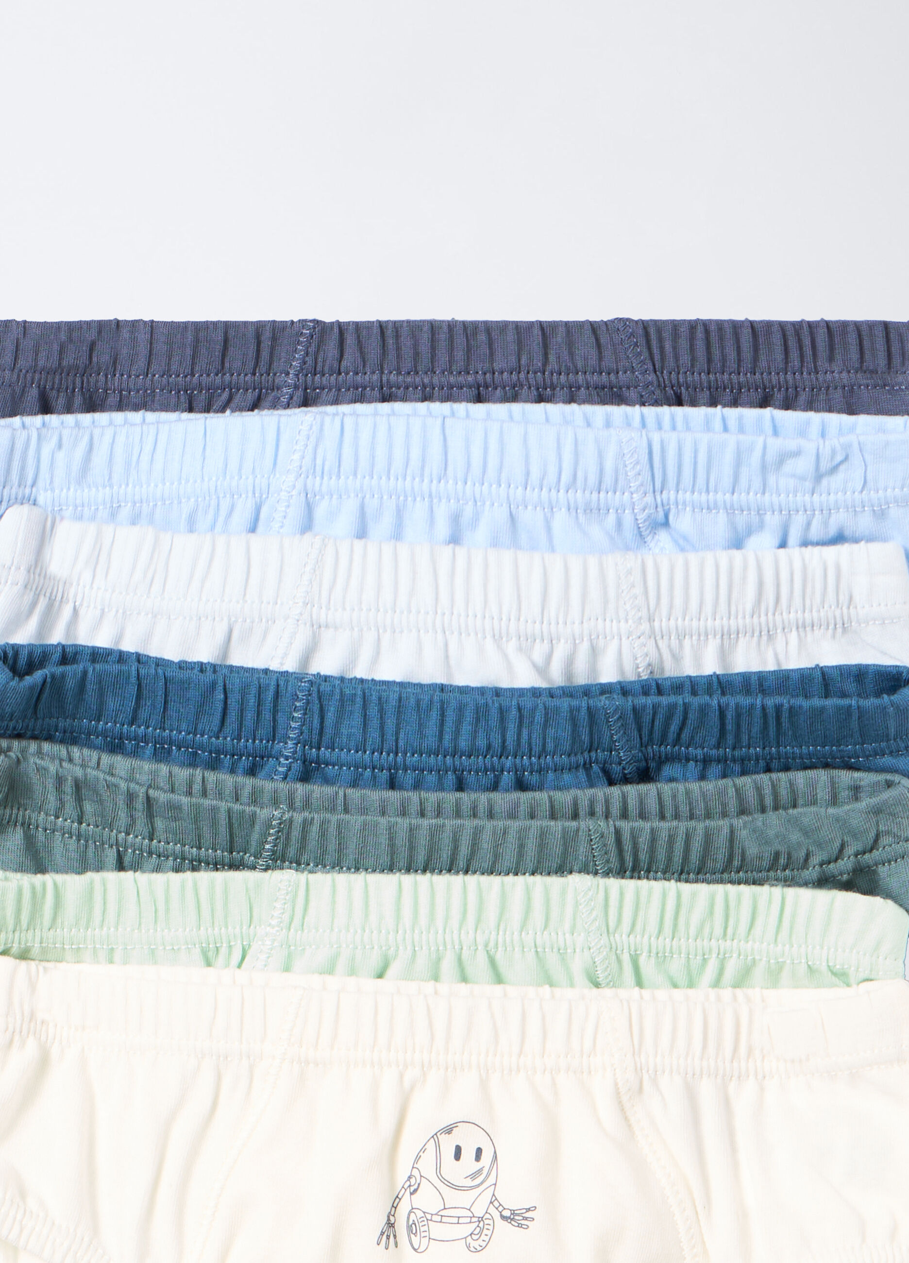 Pack 7 slip in jersey di puro cotone bambino_1