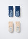 Pack 2 calze antiscivolo in spugna misto cotone _1