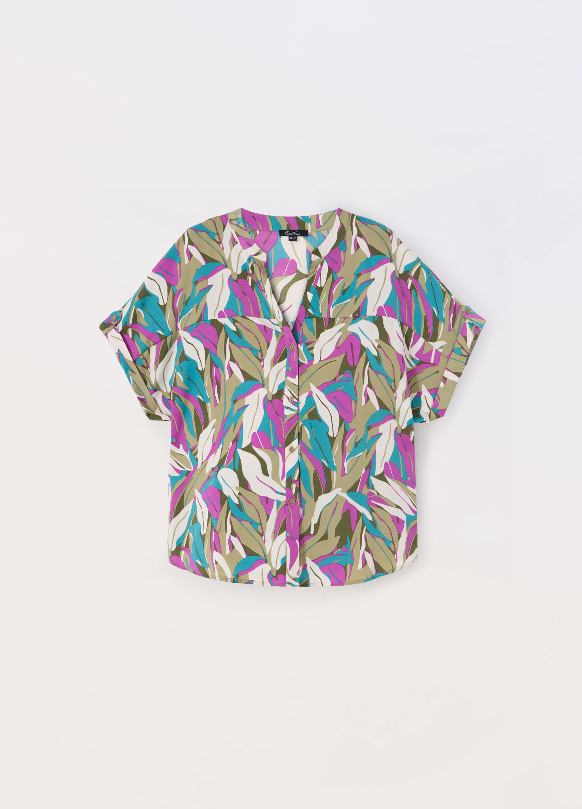 Camicia con stampa donna curvy_0
