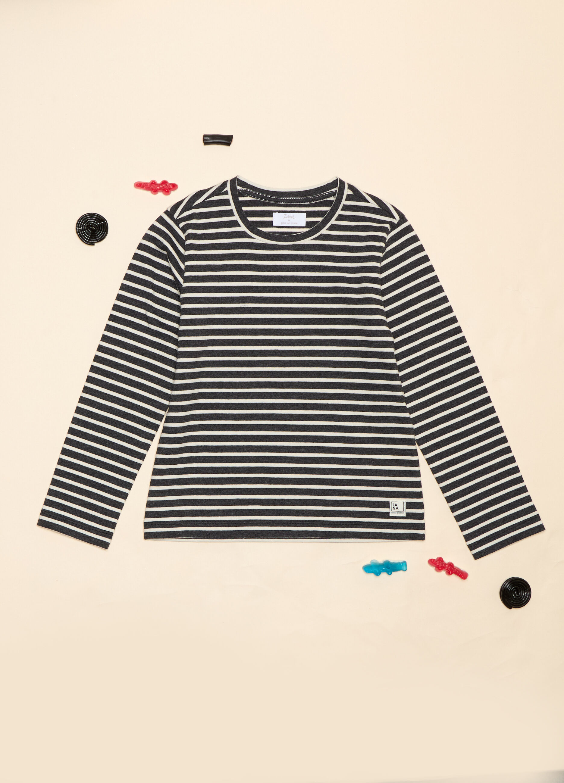 T-shirt in misto cotone_0