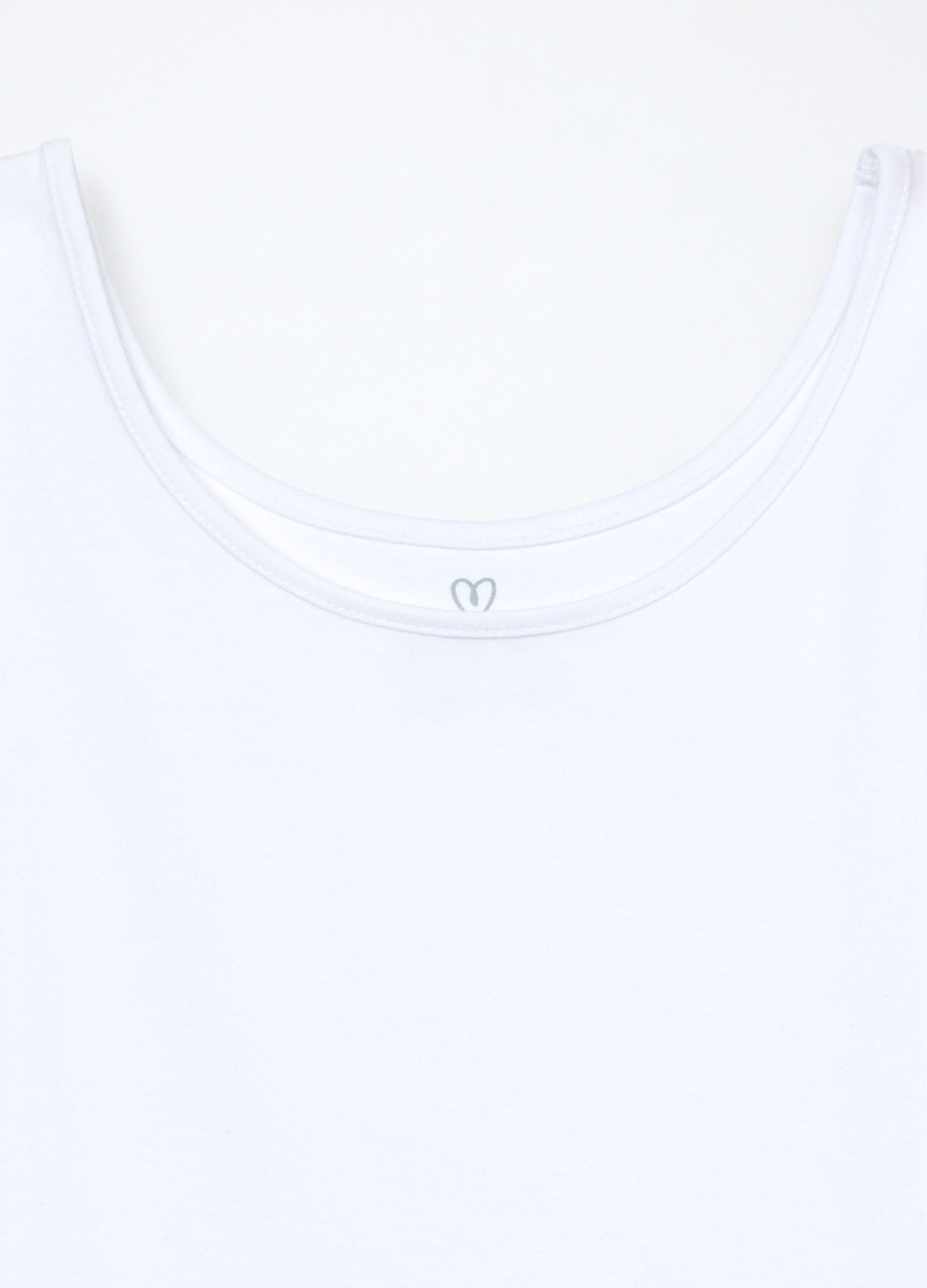 Pack 2 canotte in jersey di cotone stretch ragazza_3