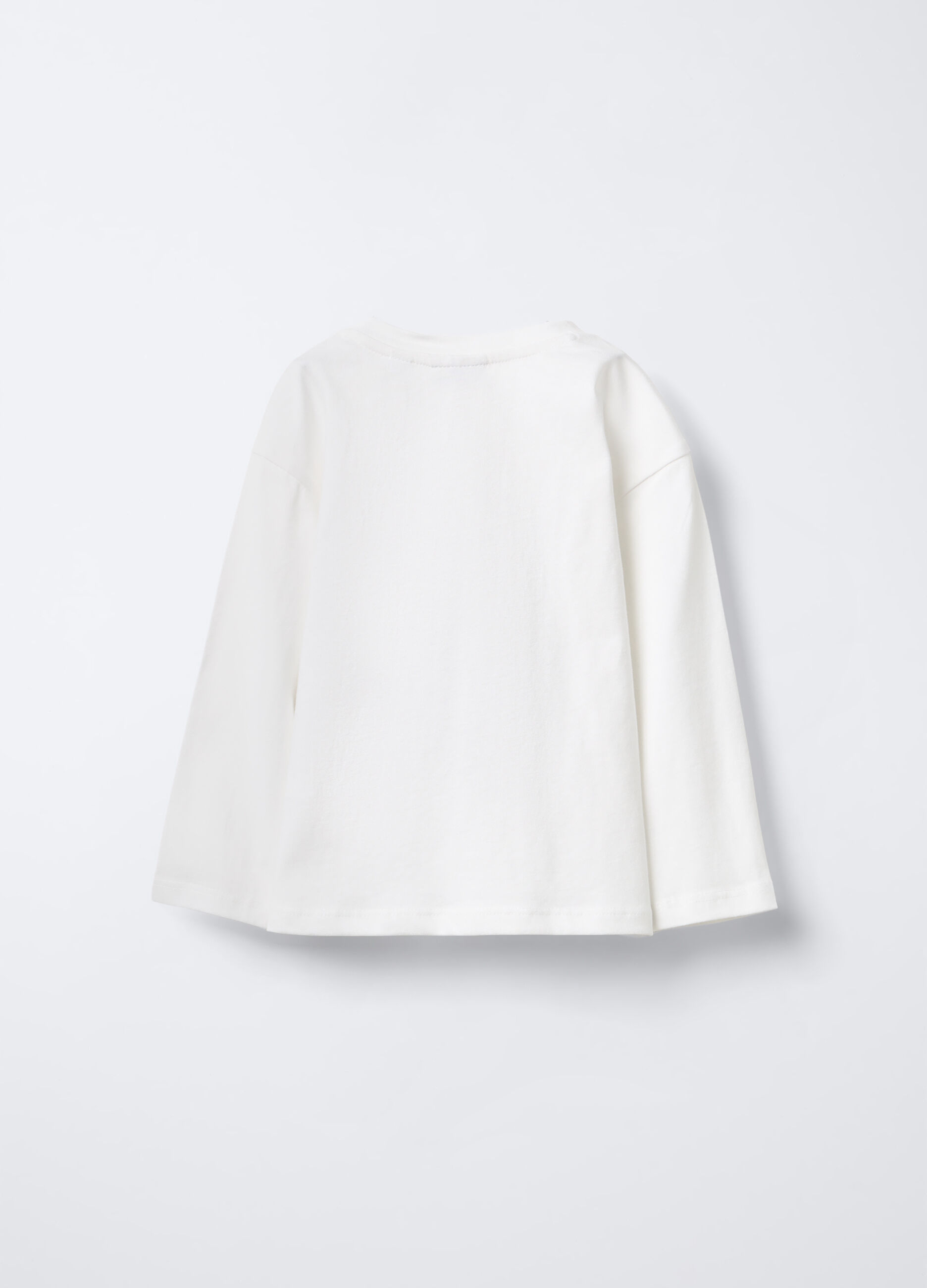 T-shirt in jersey di puro cotone bimbo_1