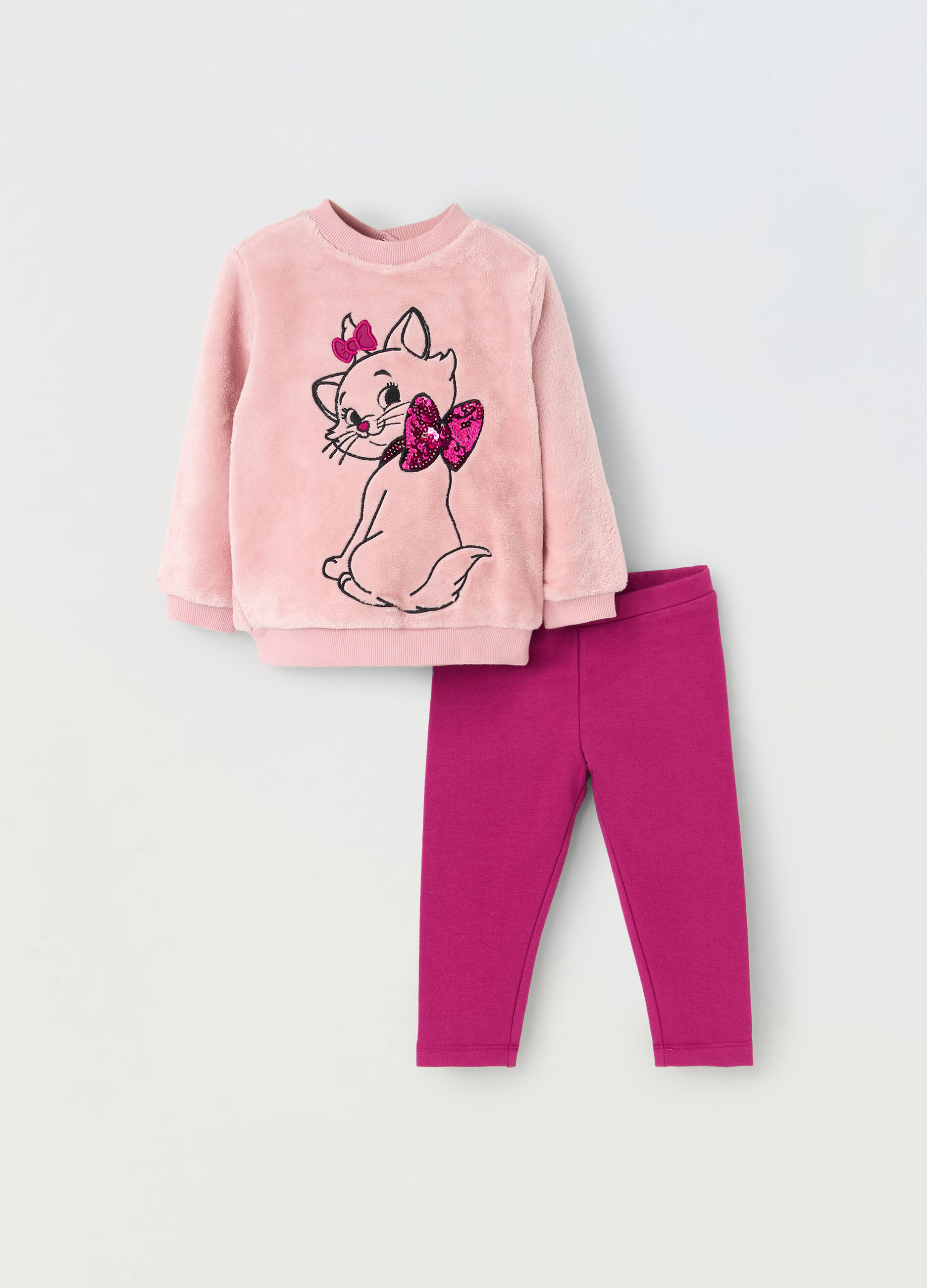 Jogging set velour neonata_0