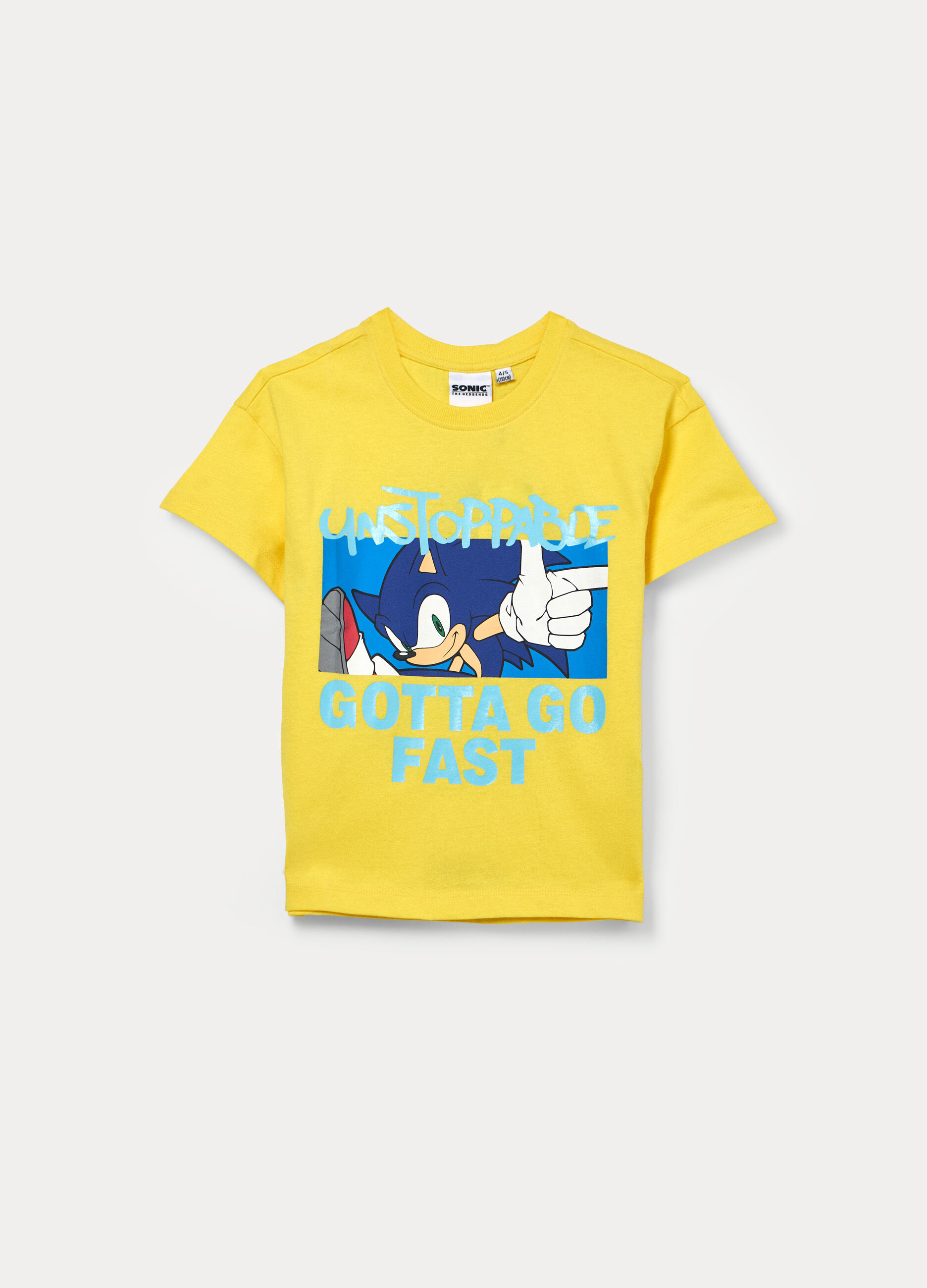 T-shirt girocollo Sonic bambino_0