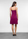 Abito corto in costina di cotone stretch donna_1