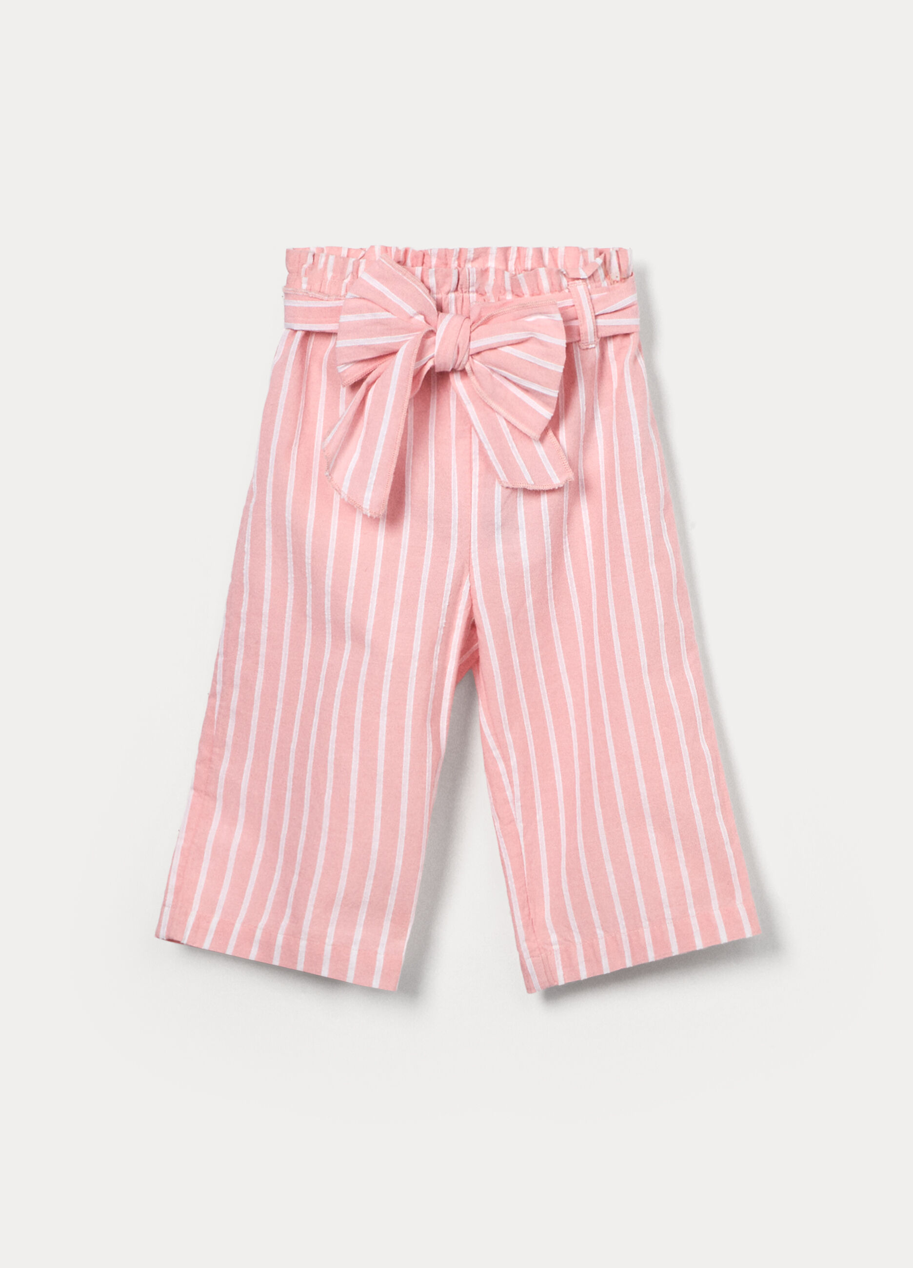 Pantaloni in puro cotone bimba_0