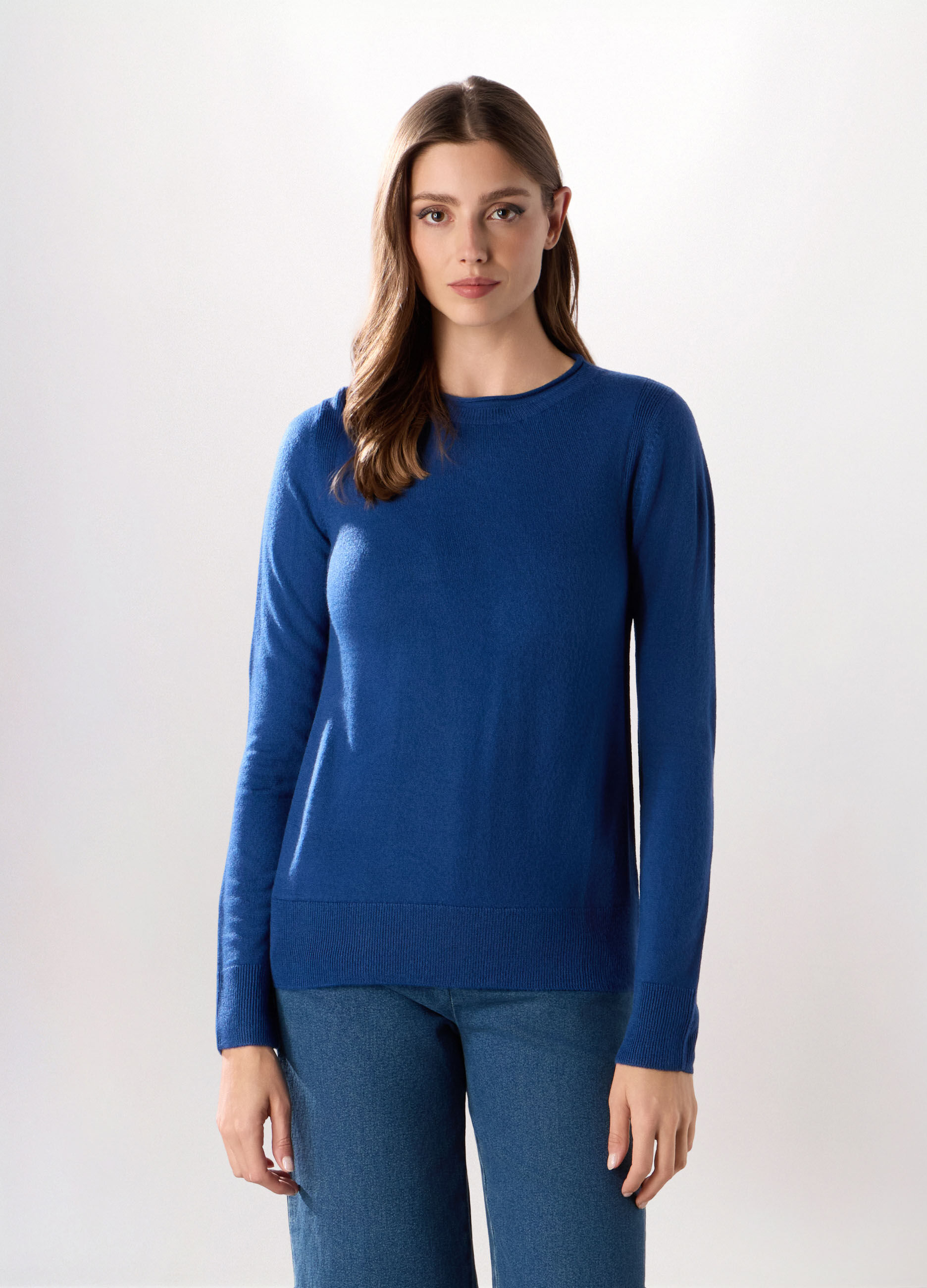 Girocollo tricot donna_0