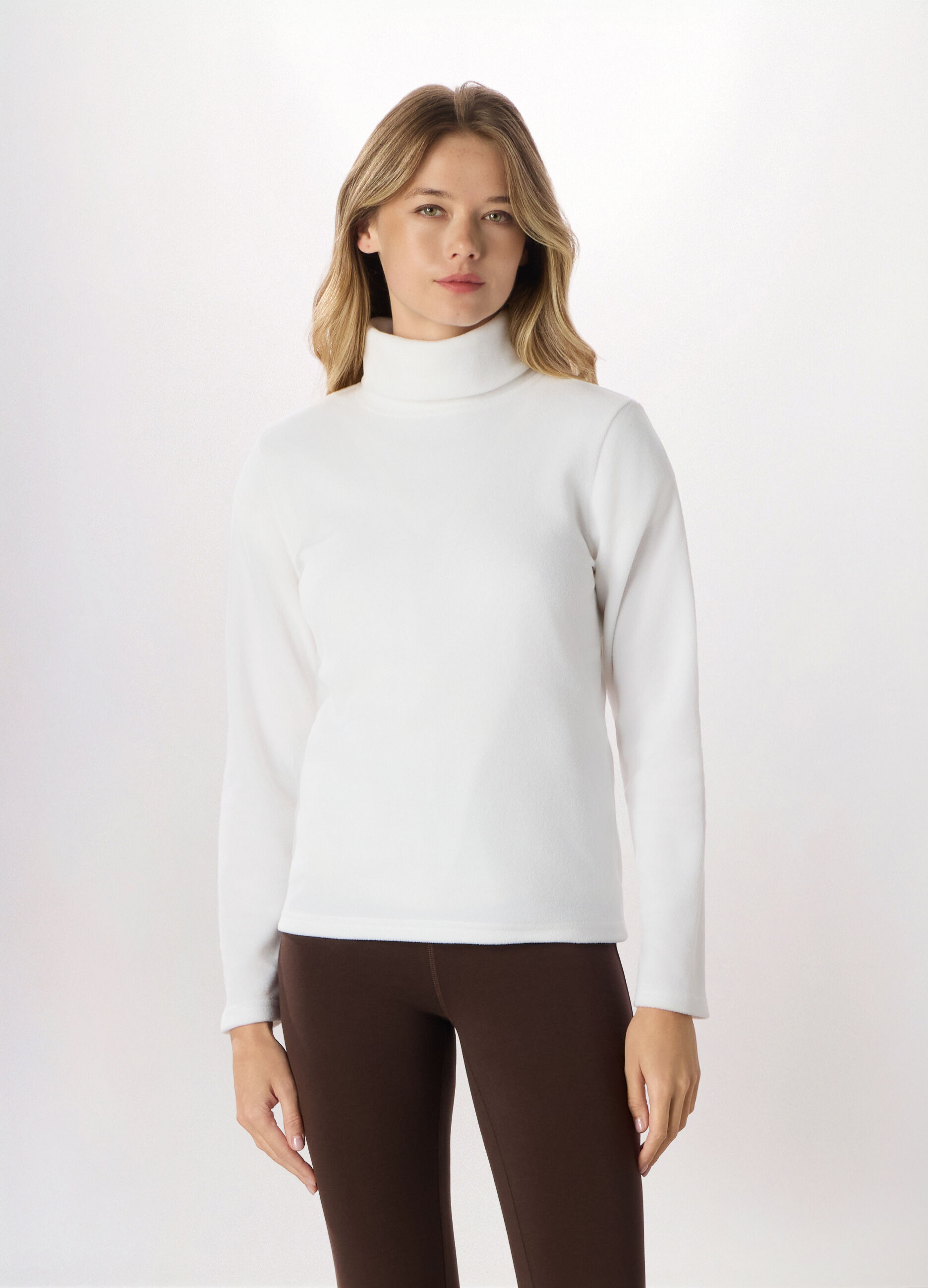 Lupetto in pile donna_0