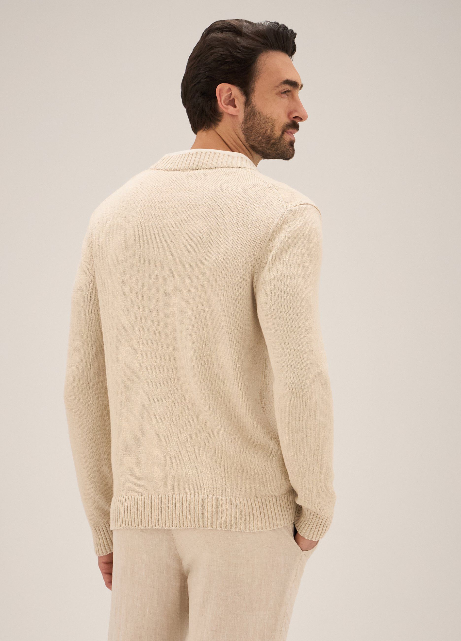 Cardigan Rumford in cotone uomo_1
