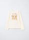 T-shirt in jersey di puro cotone bambina_0