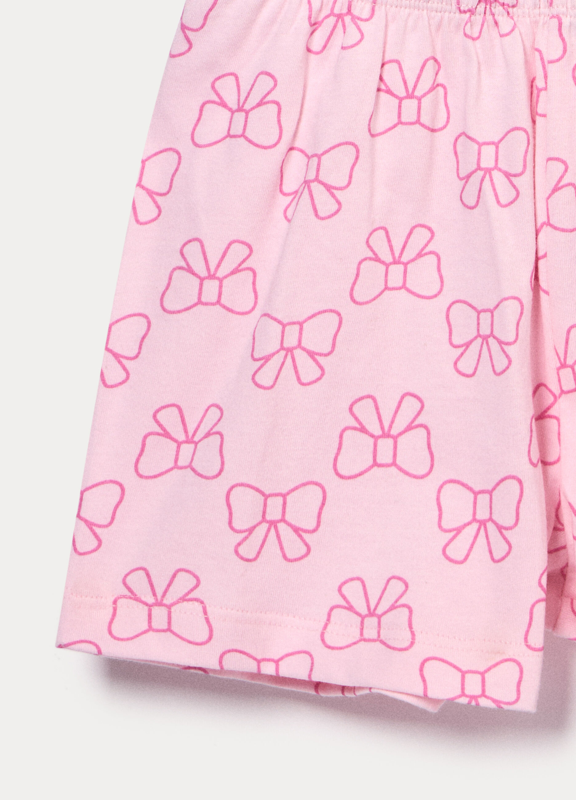 Set pigiama corto Hello Kitty in jersey di puro cotone bambina _3
