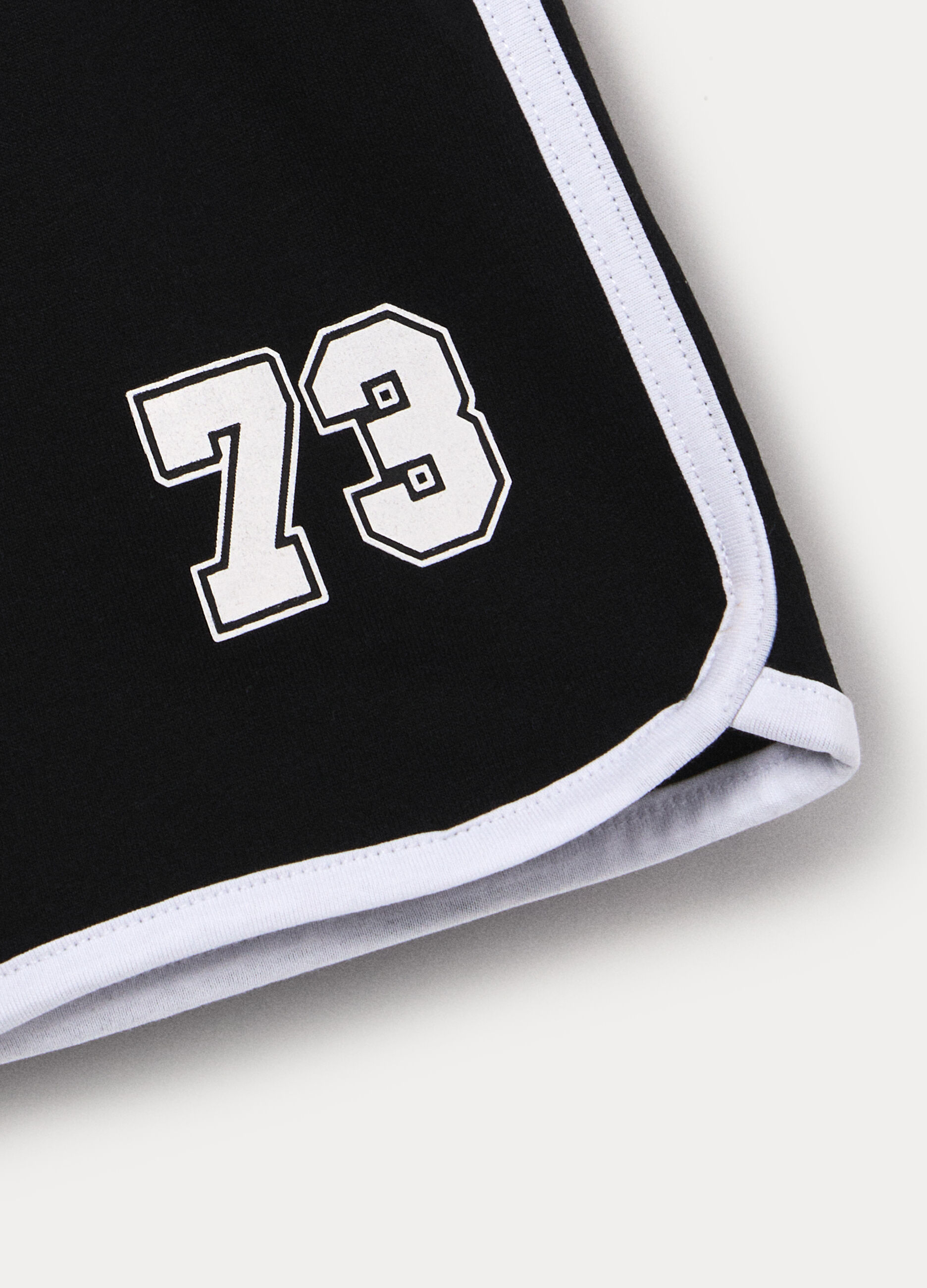 Jogging set in jersey di cotone stretch bambina_3