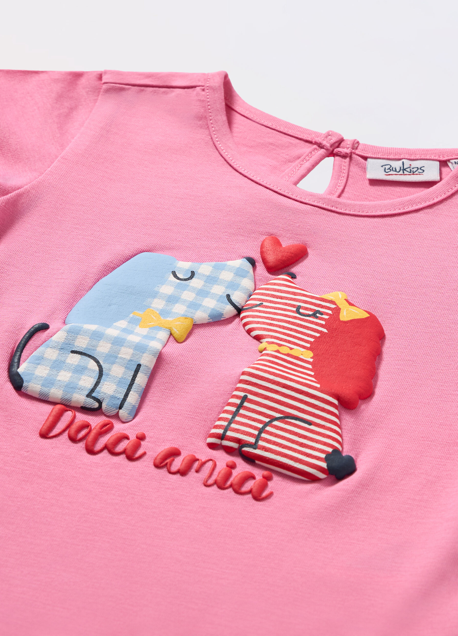 T-shirt in jersey di puro cotone neonata_1
