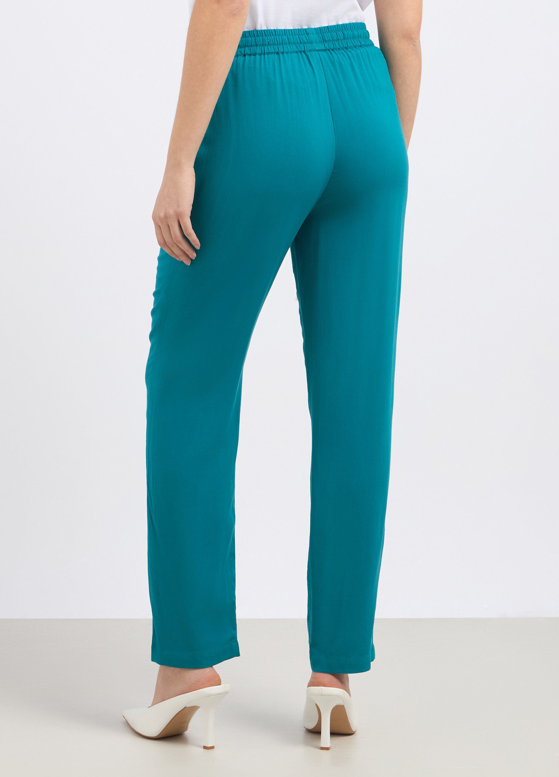 Pantaloni in pura viscosa donna_1