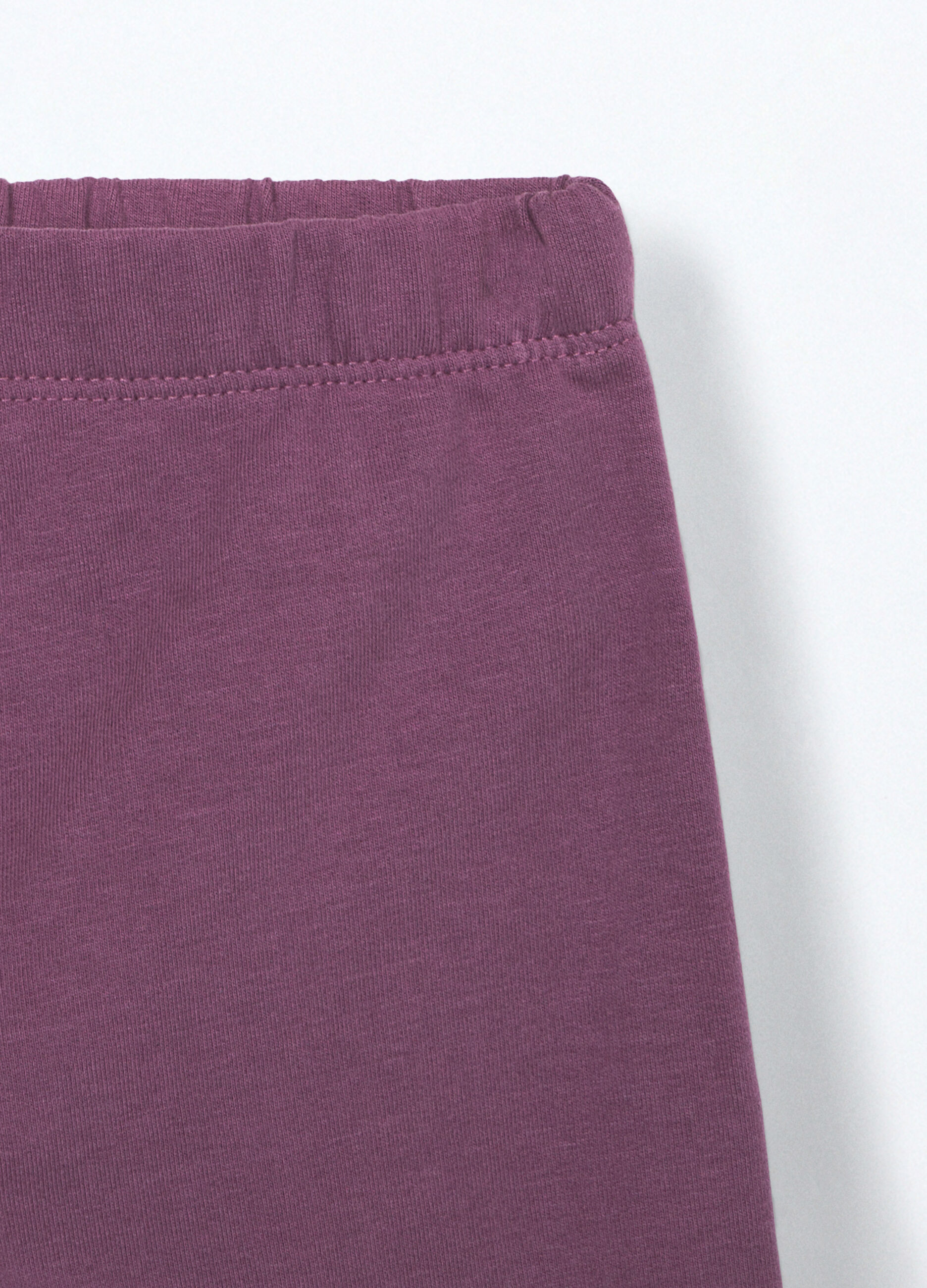 Jogging set in puro cotone fleece neonata_3